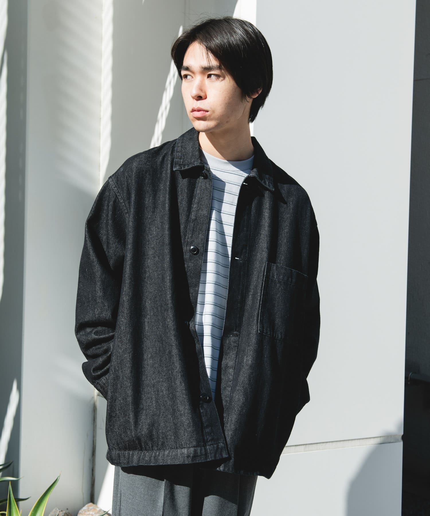 身長：177cm サイズ：L