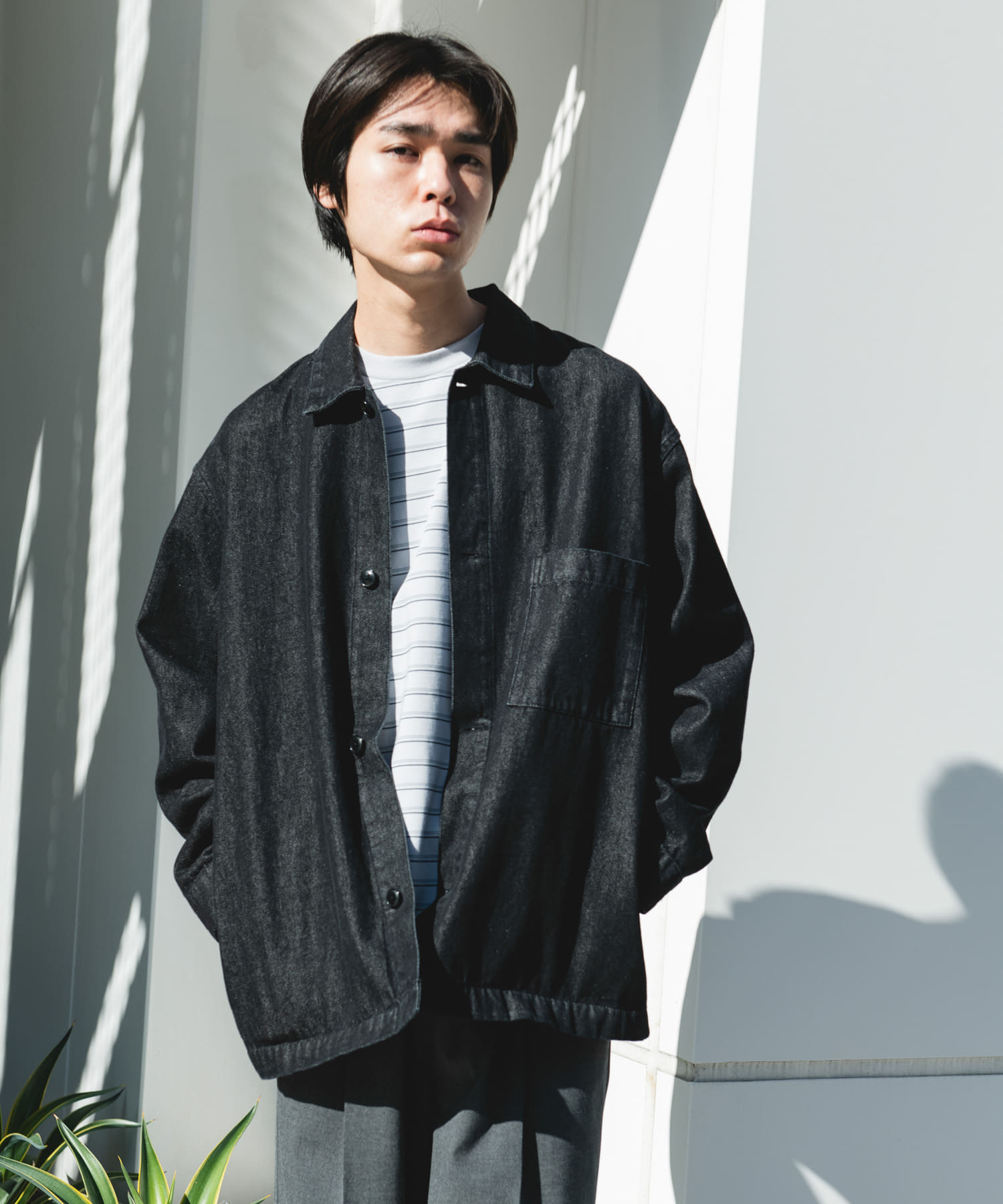 身長：177cm サイズ：L