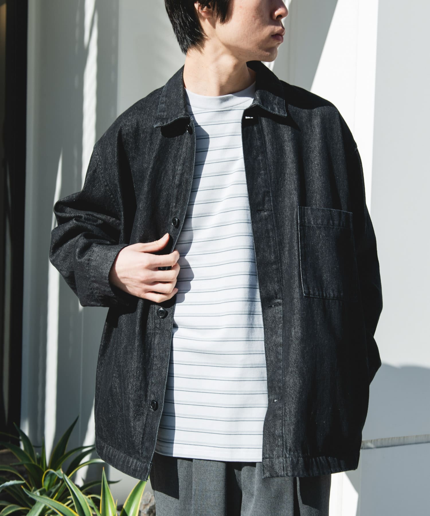 身長：177cm サイズ：L