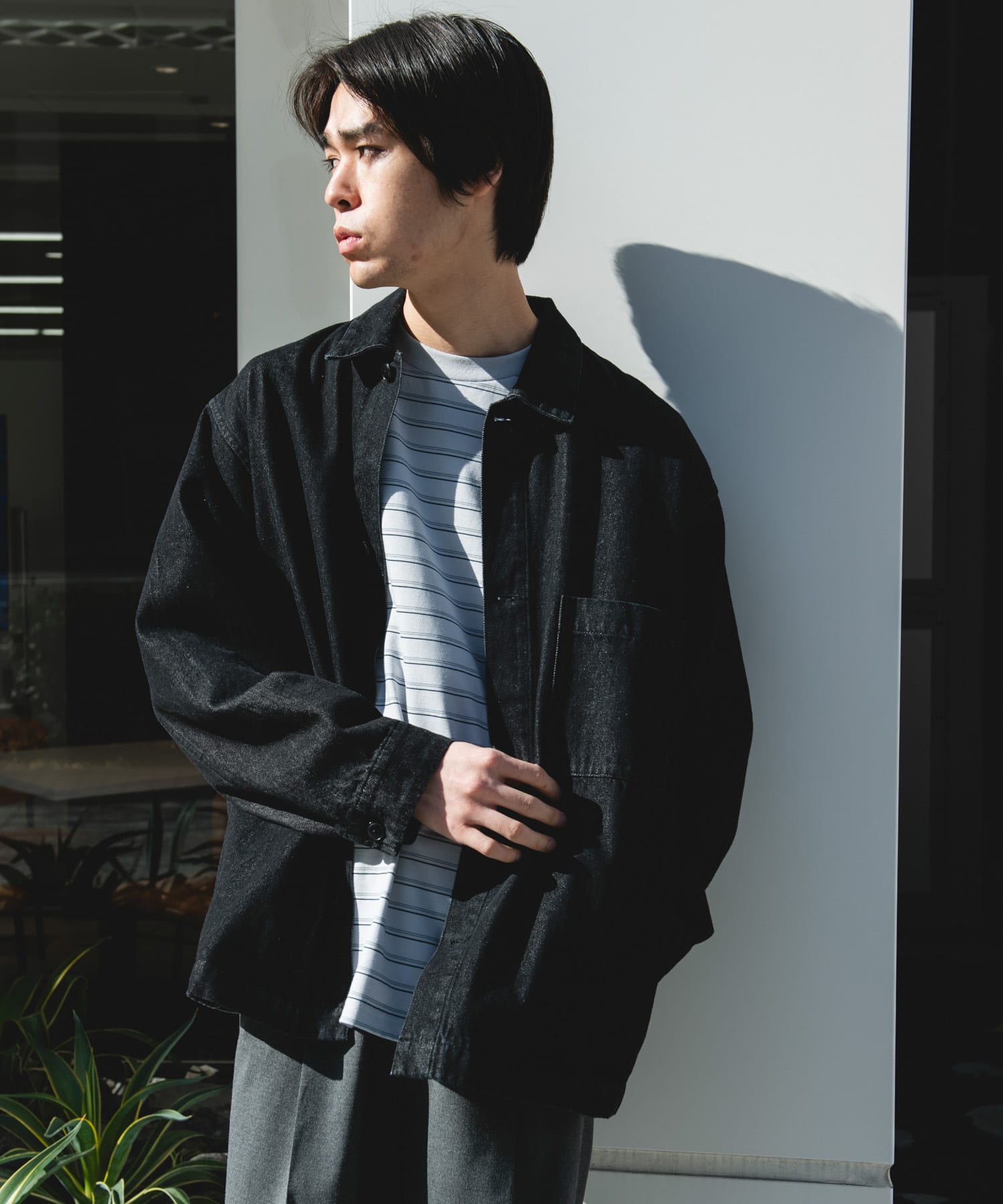 身長：177cm サイズ：L