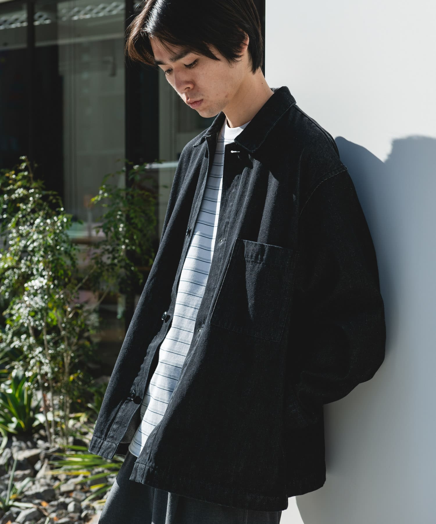 身長：177cm サイズ：L