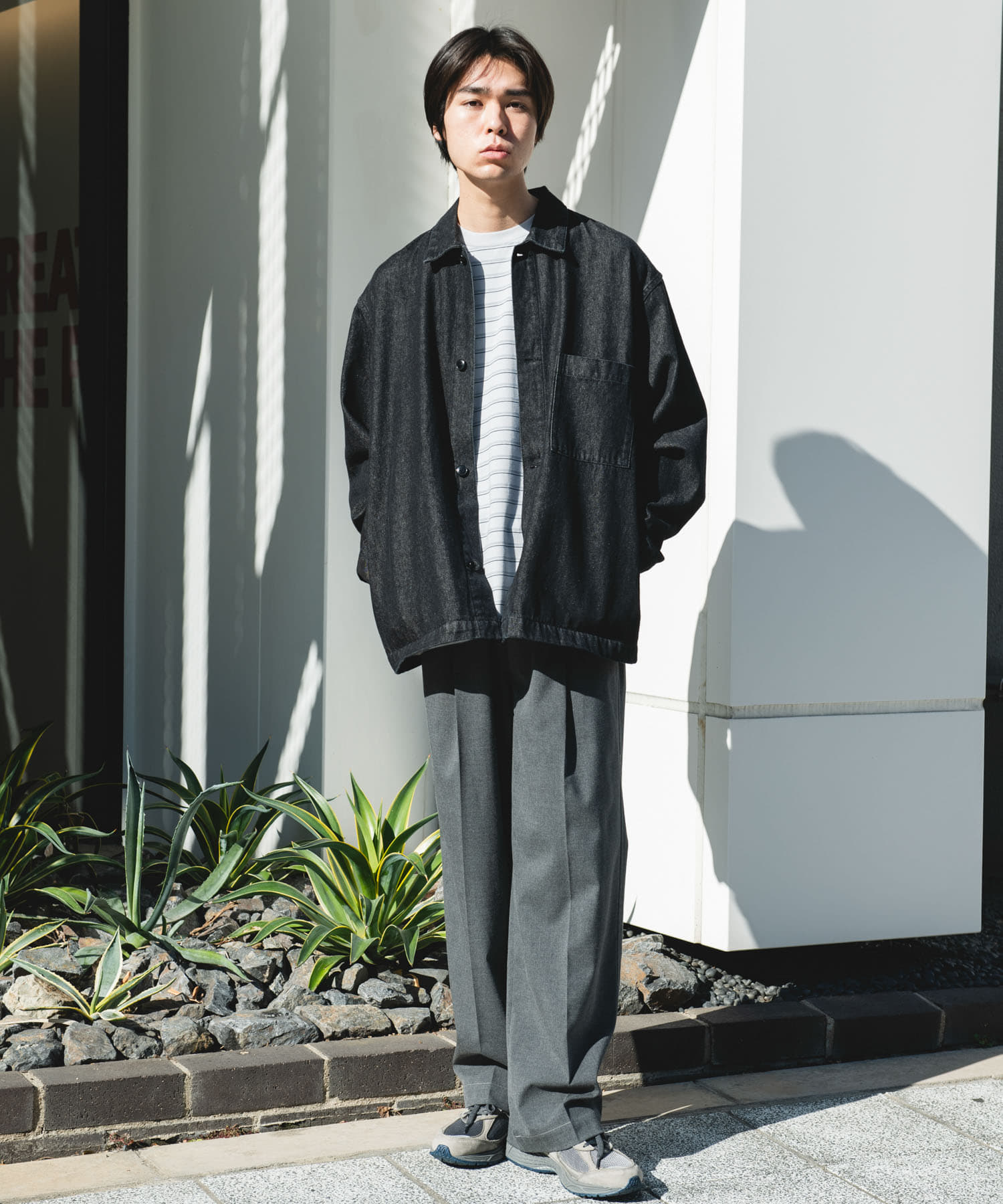 身長：177cm サイズ：L