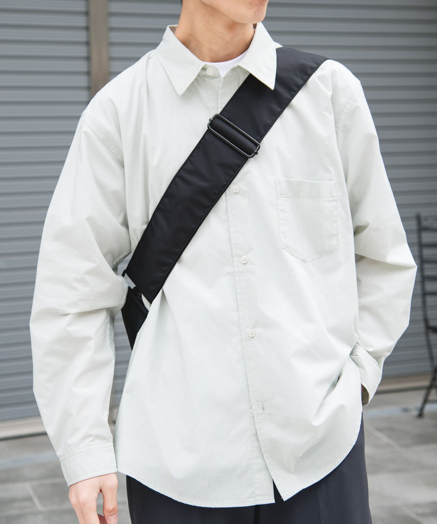 『別注』YAKPAK×DOORS　SHOULDER BAG M BLACK -