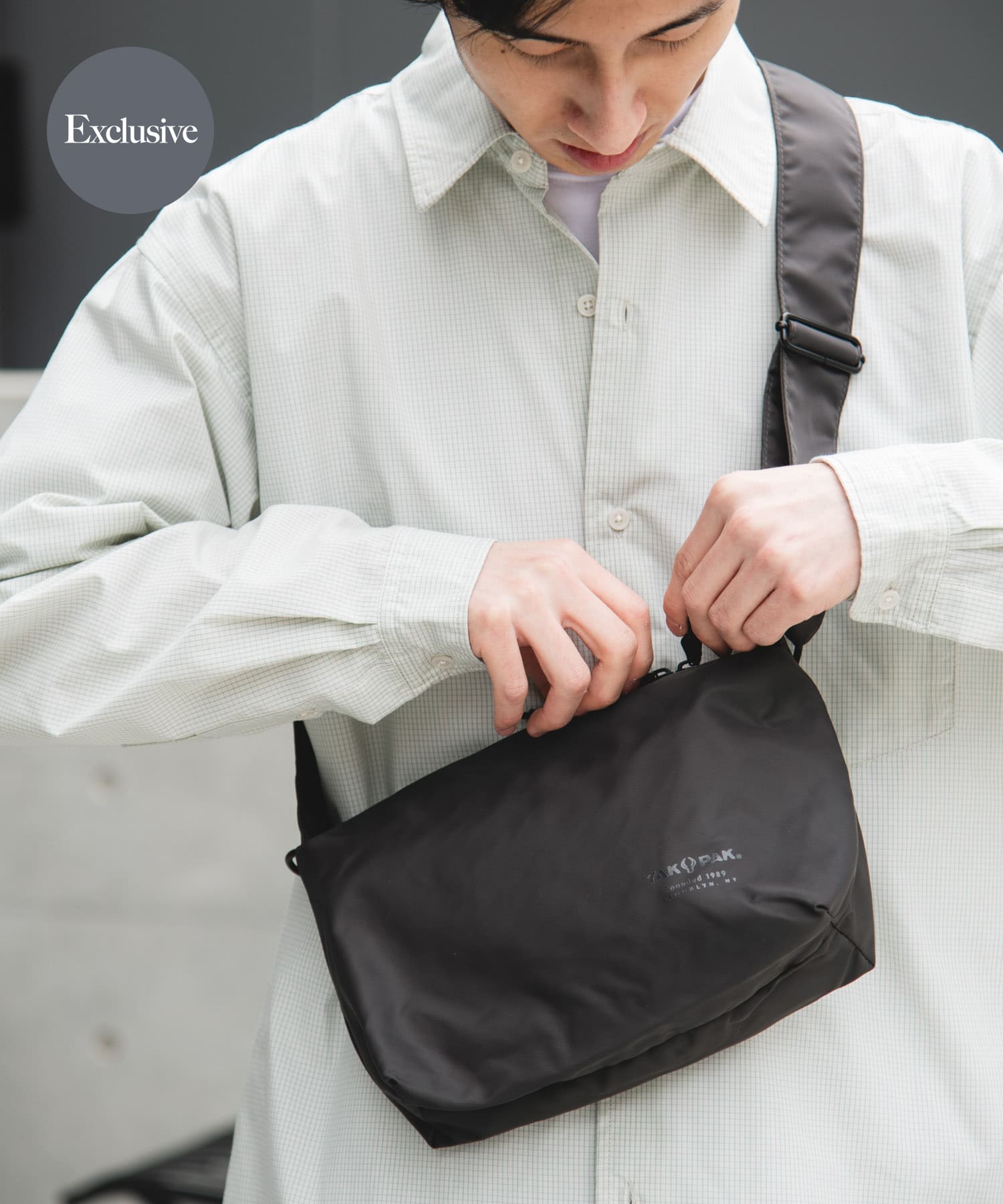 『別注』YAKPAK×DOORS　SHOULDER BAG S