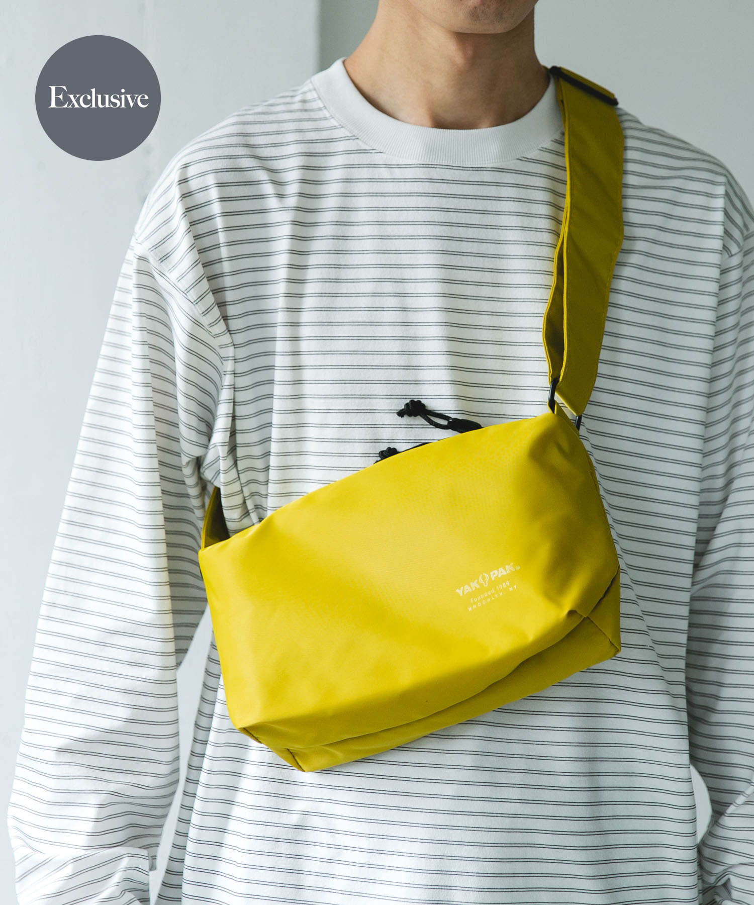 別注』YAKPAK×DOORS SHOULDER BAG S(- CHARCOAL): バッグ｜URBAN