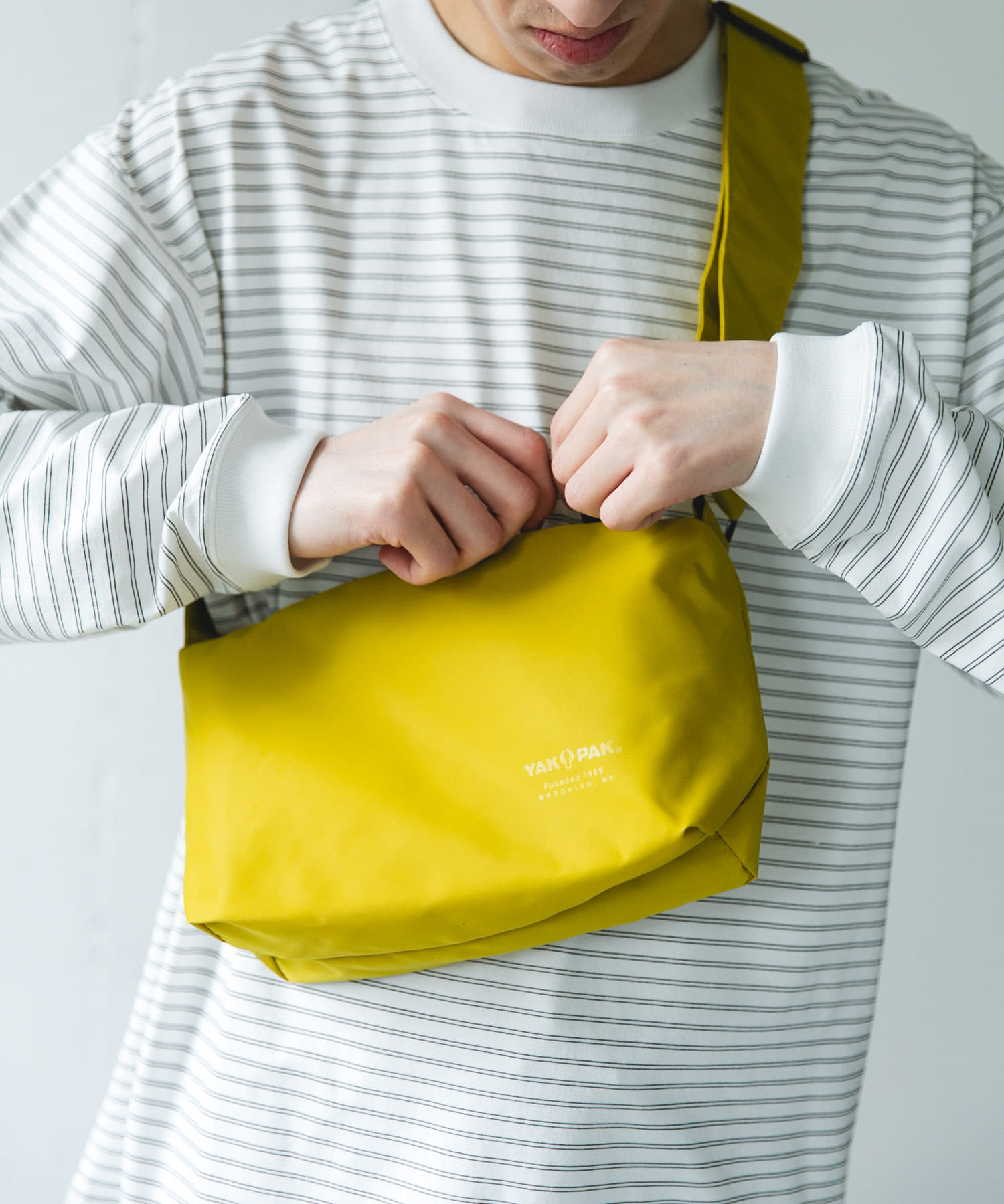 『別注』YAKPAK×DOORS　SHOULDER BAG S YELLOW -