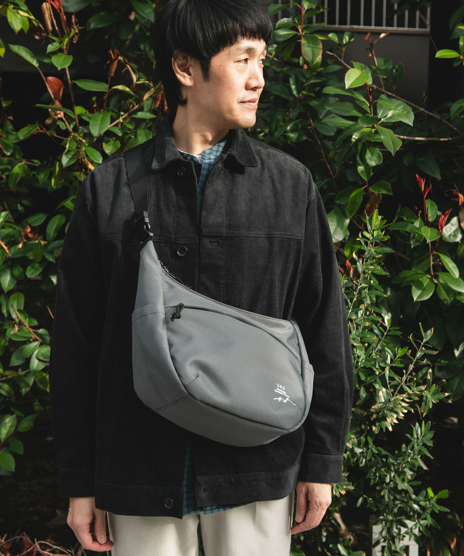 URD SHOULDER BAG SAGE GRAY -