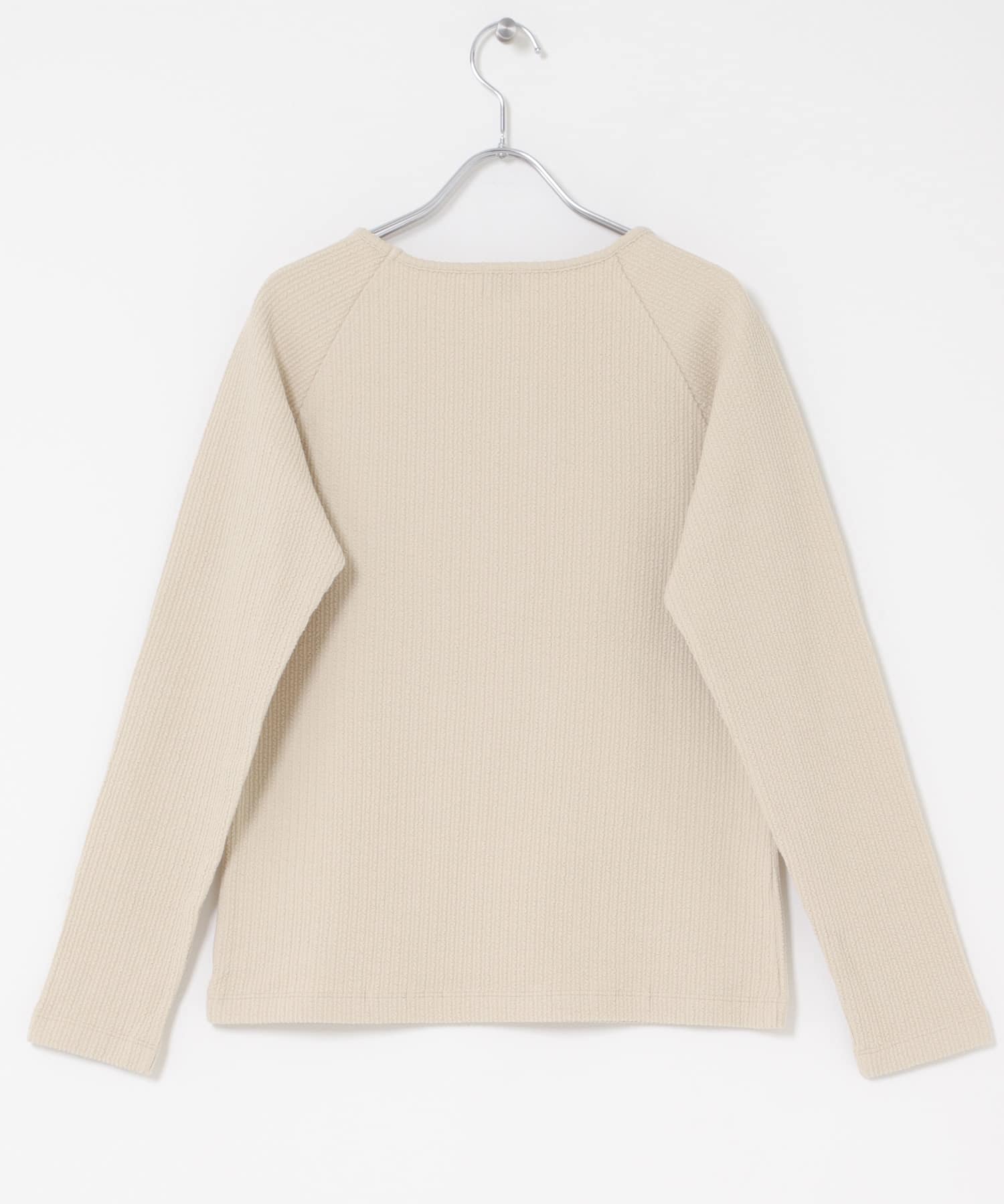 スクエアネックプルオーバー L.BEIGE Free