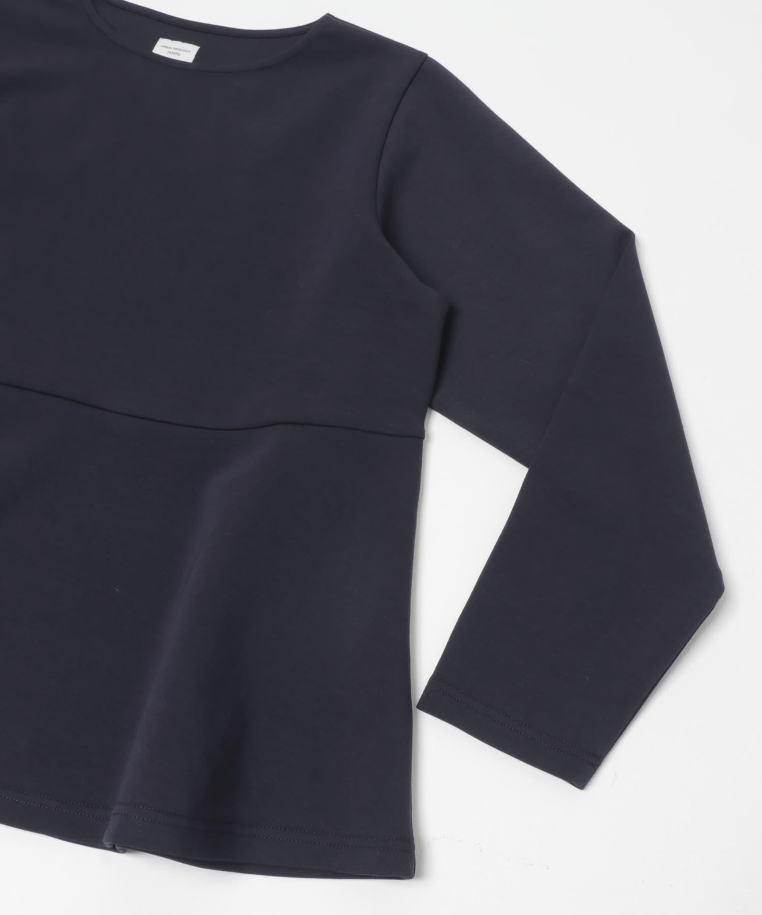 ポンチペプラムプルオーバー NAVY Free