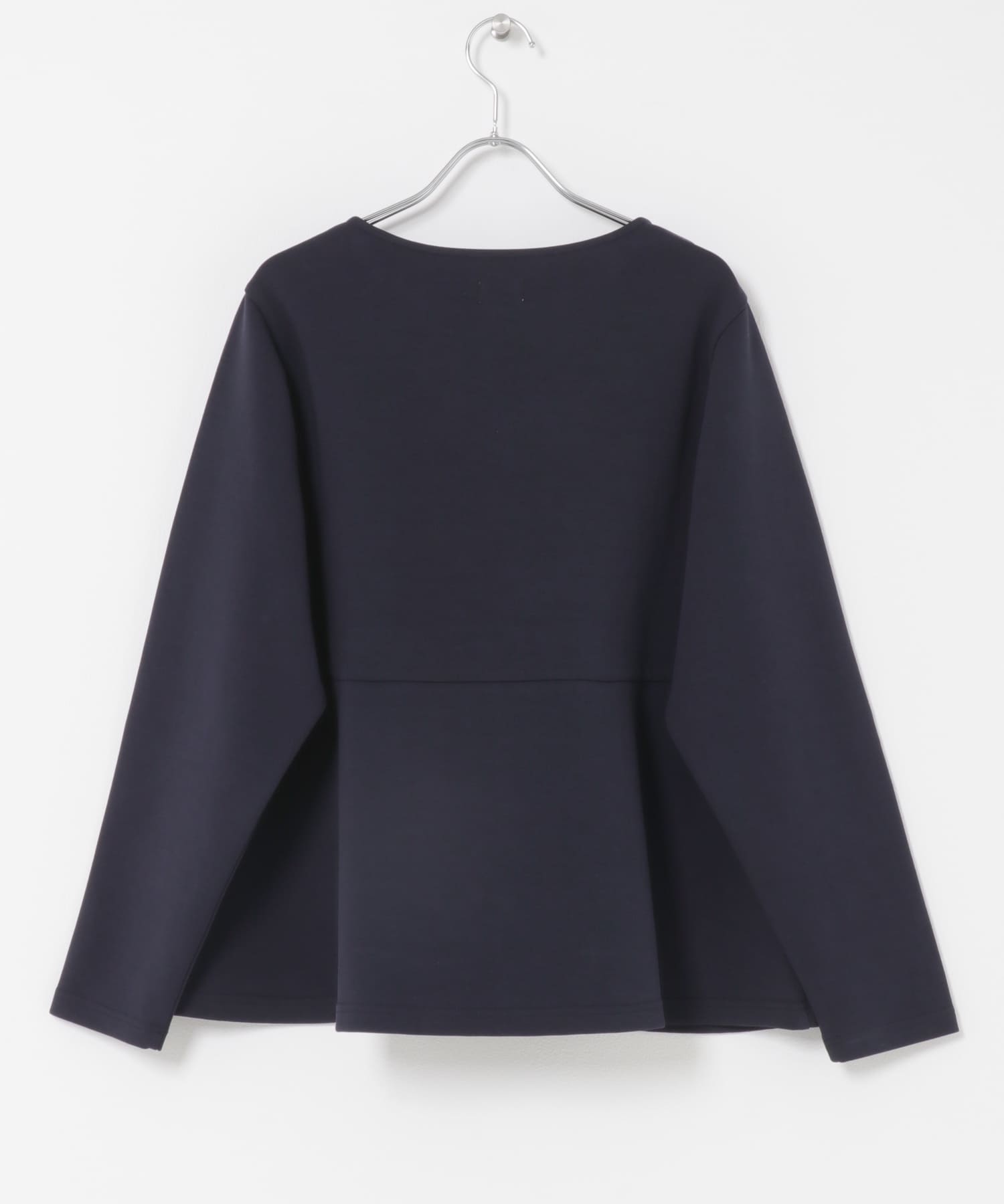 ポンチペプラムプルオーバー NAVY Free