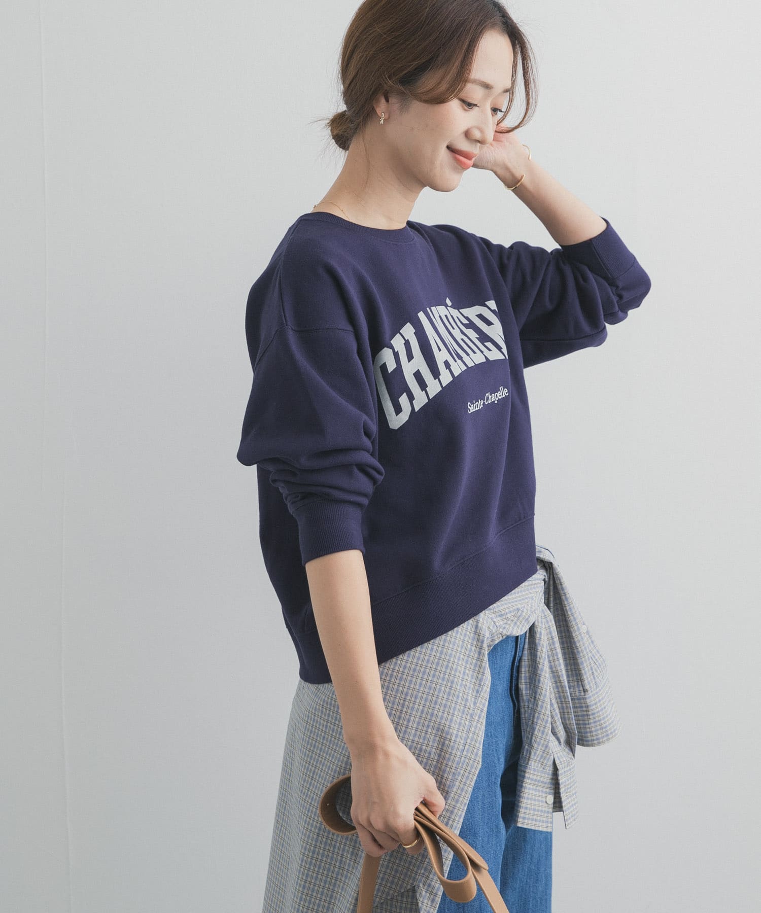 カレッジロゴ刺繍スウェット(Free MINT): トップス｜URBAN RESEARCH