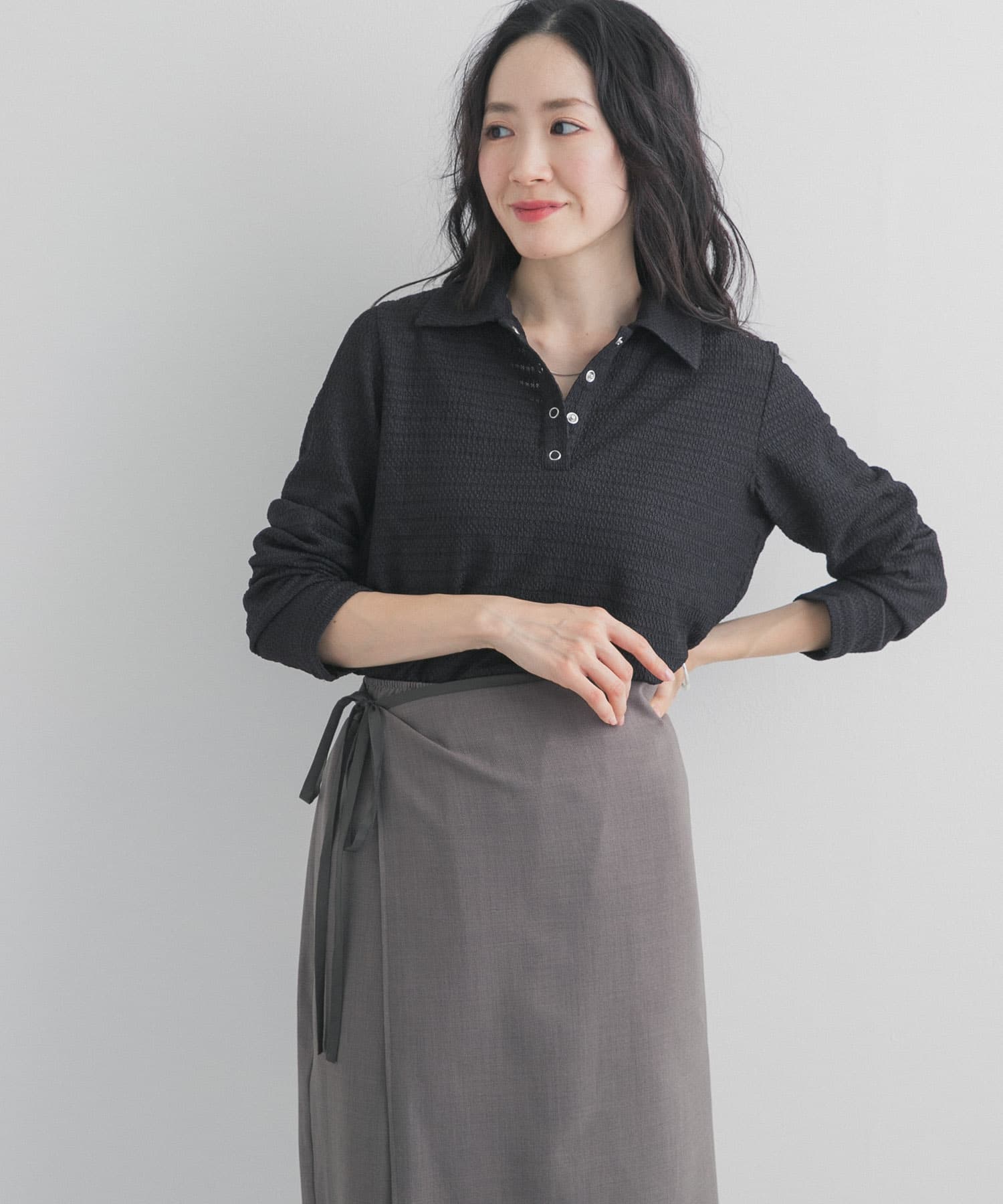 身長：162cm サイズ：Free