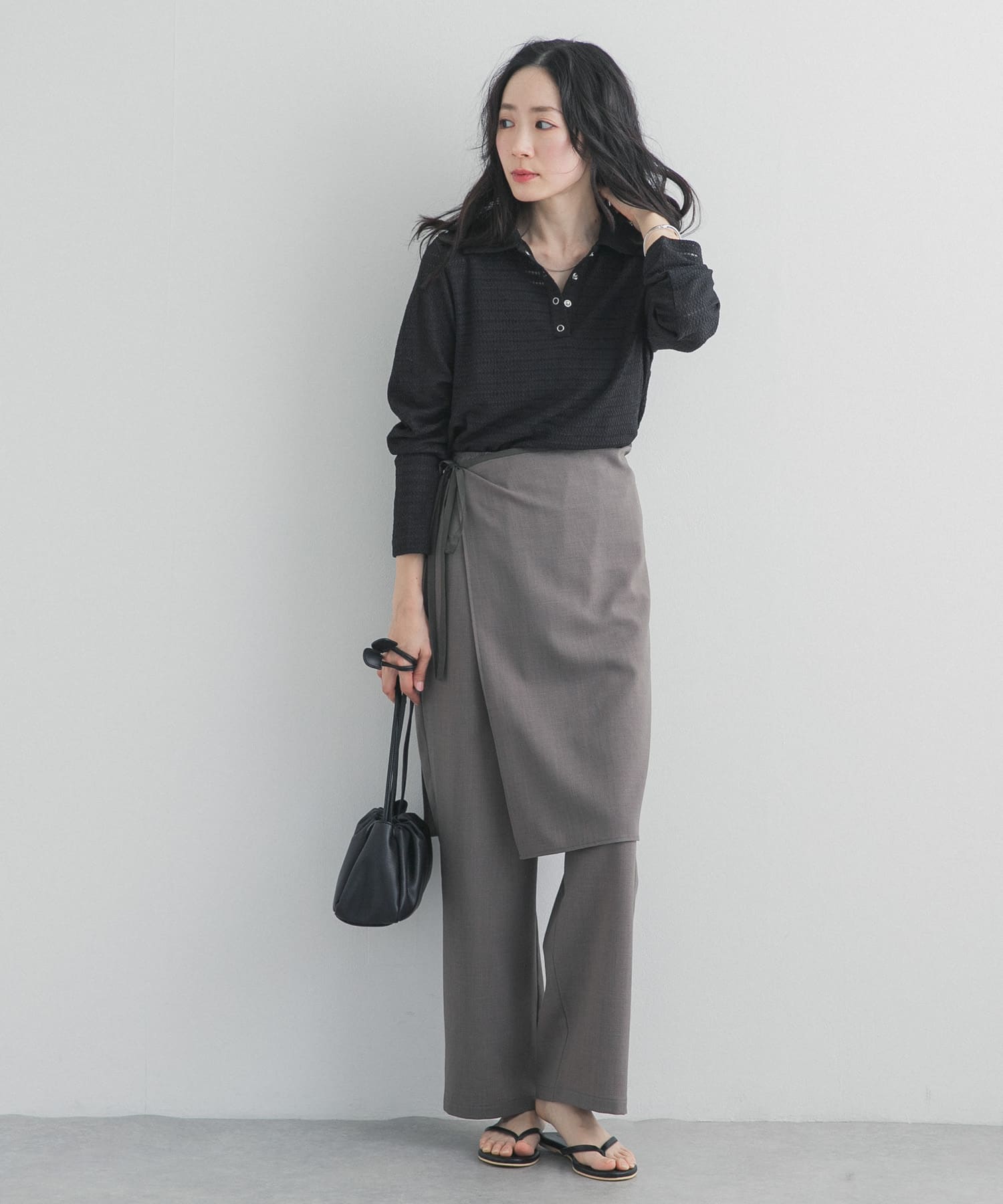 身長：162cm サイズ：Free