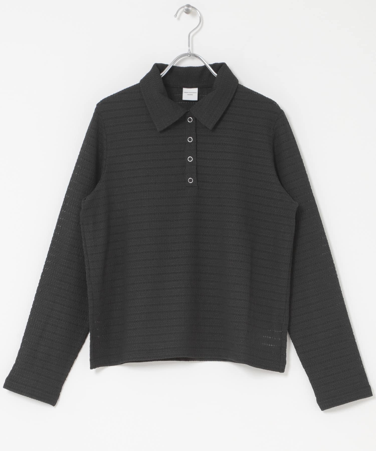 カットレースシャツ BLACK Free