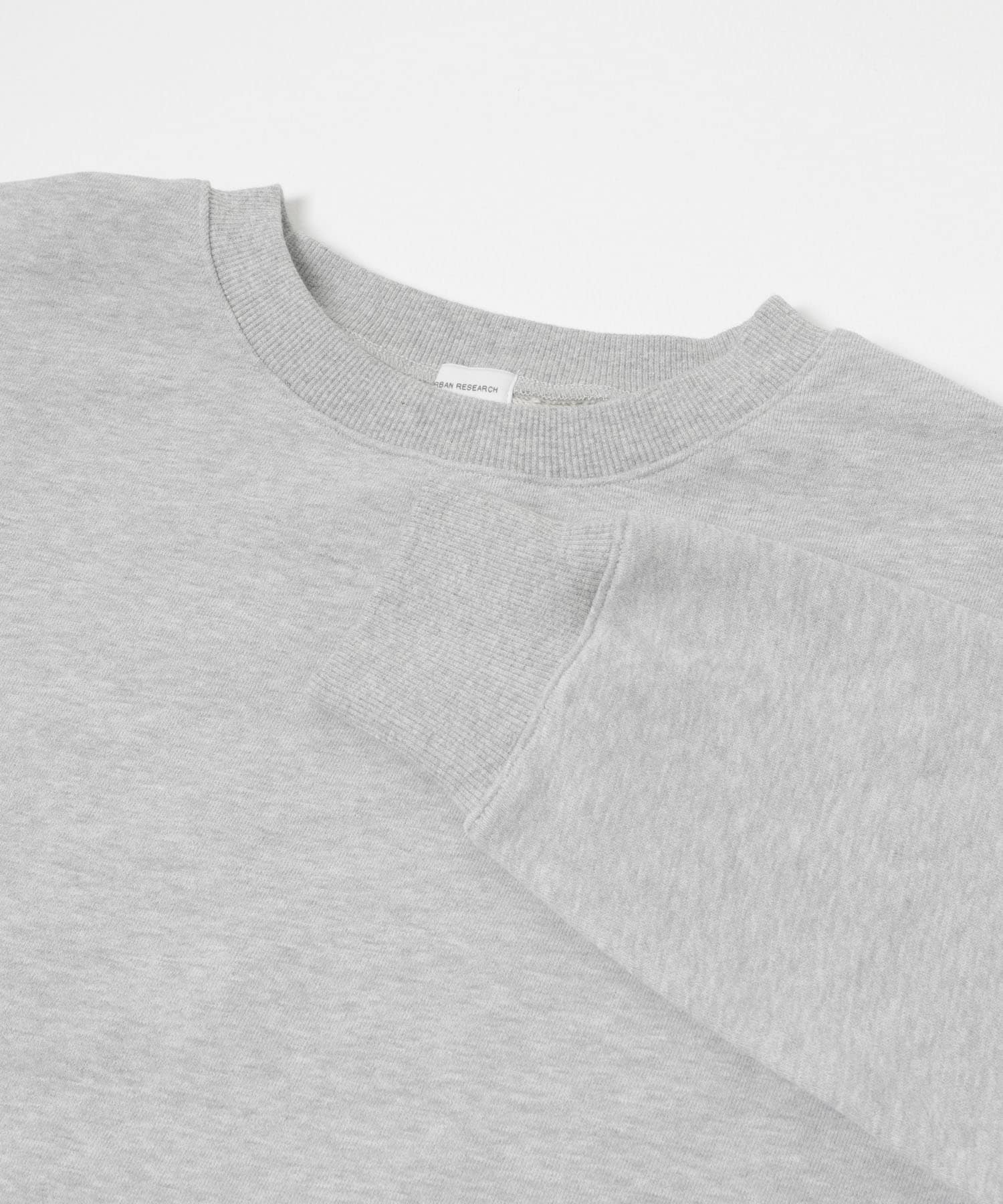 コットンスウェットヘムドロストプルオーバー TOPGRAY Free