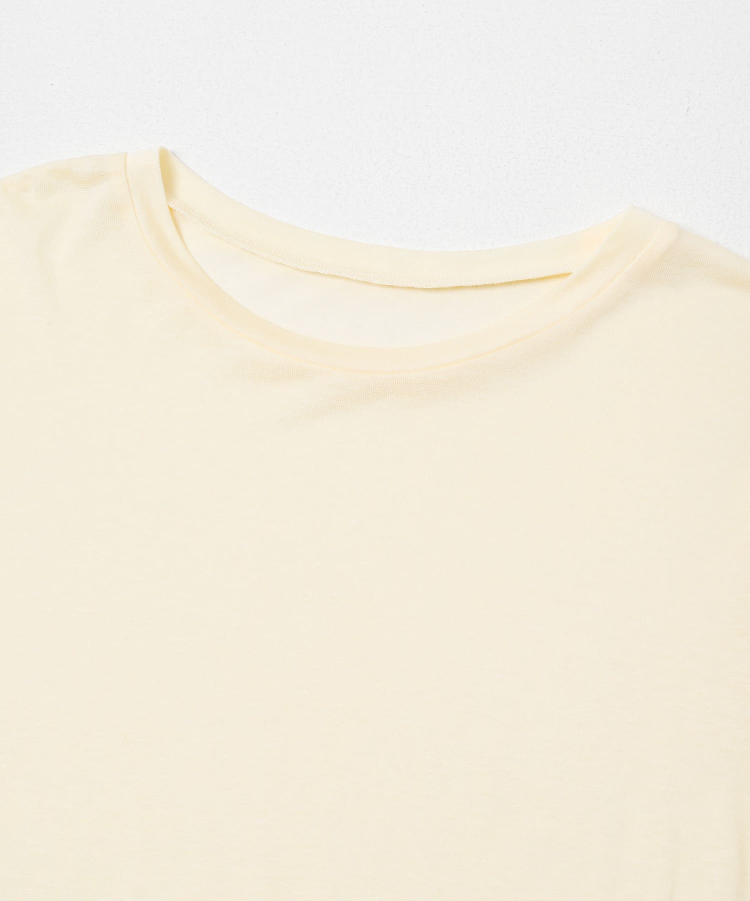 リネン混シアーロングスリーブTシャツ CREAM Free