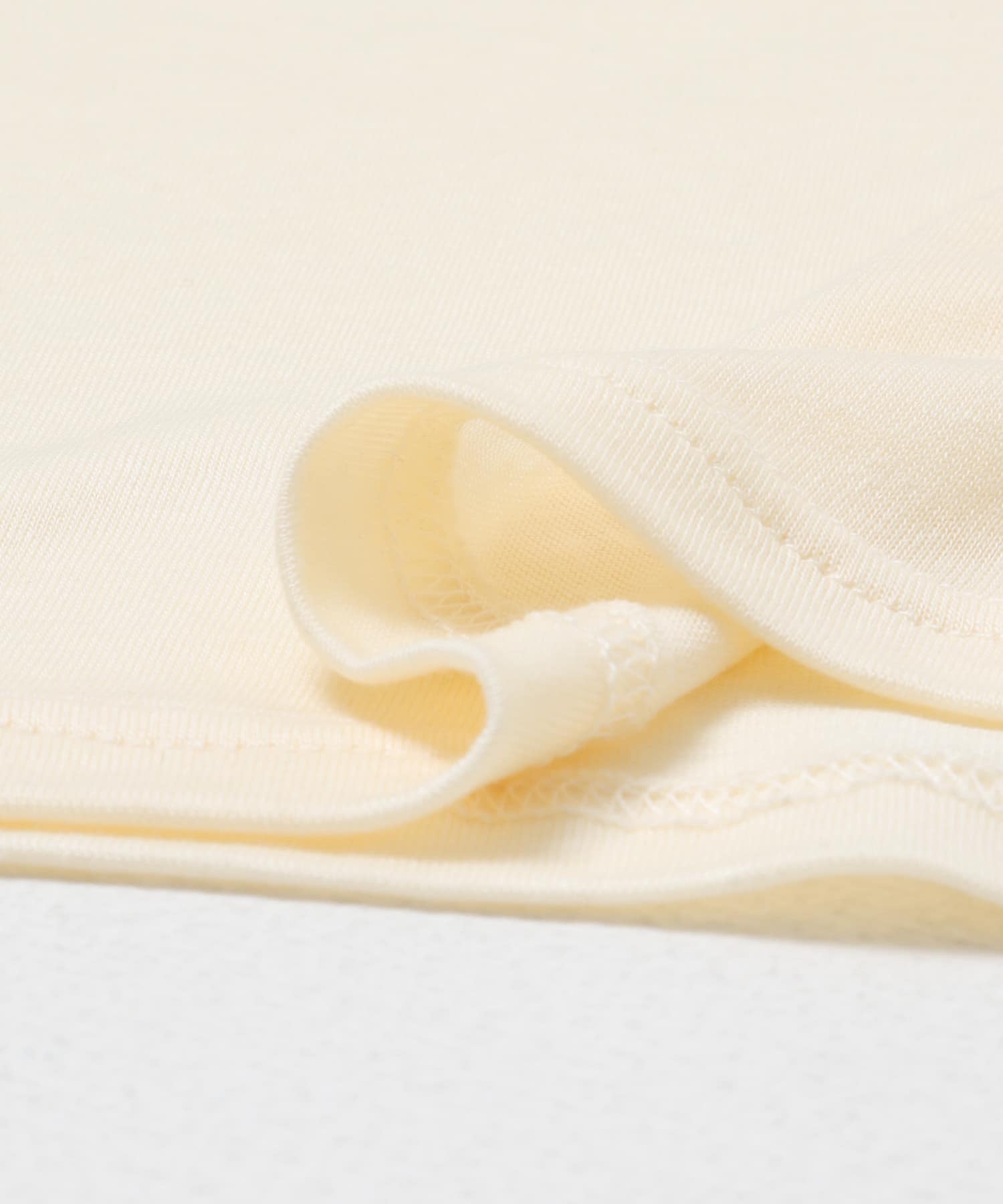 リネン混シアーロングスリーブTシャツ CREAM Free