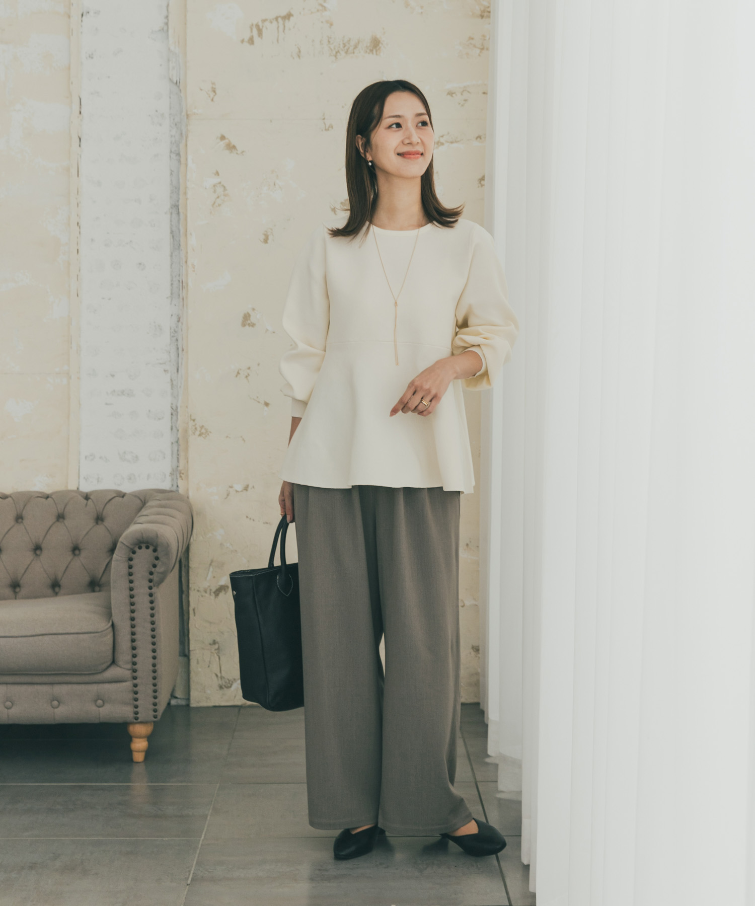 身長：168cm サイズ：Free