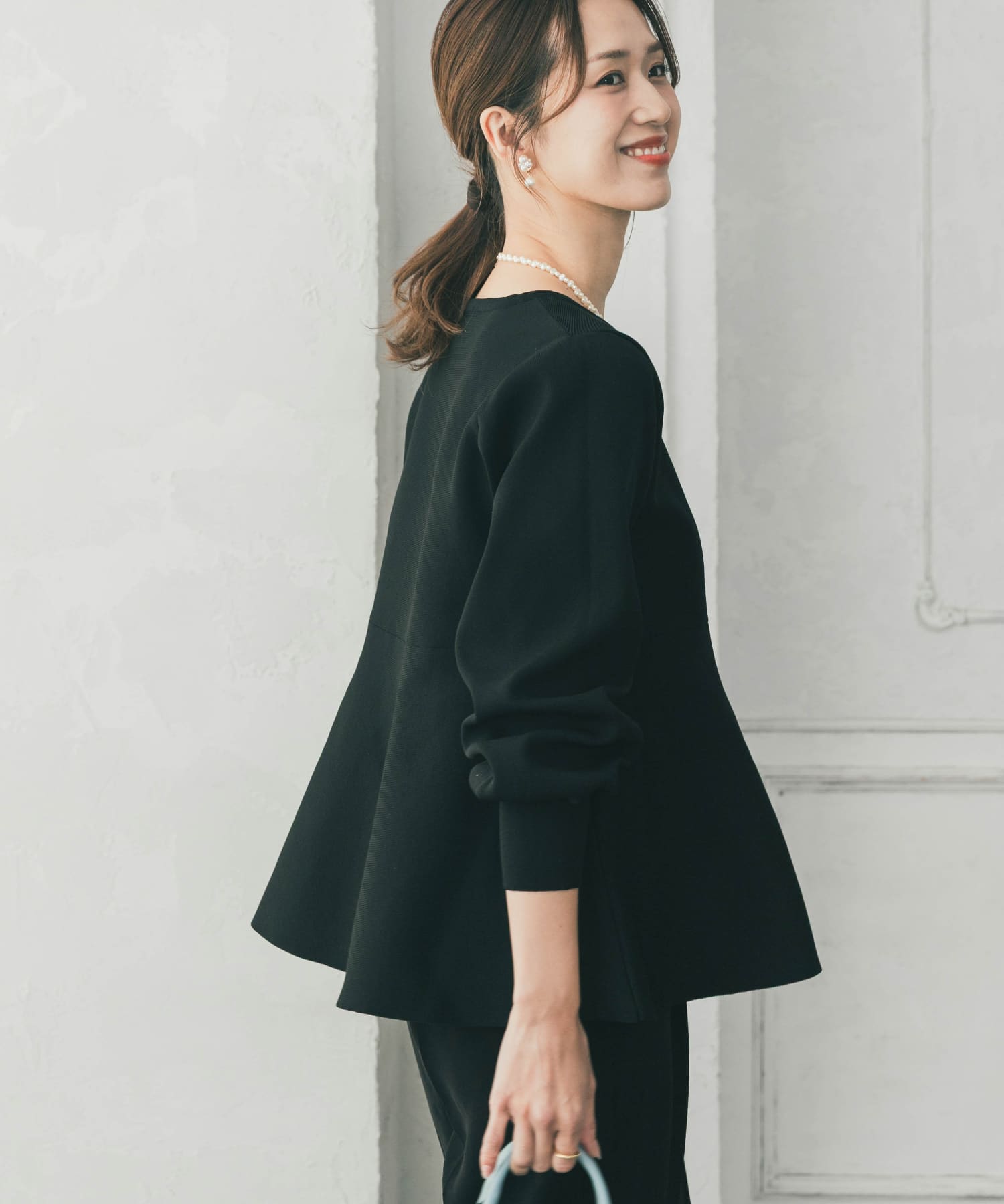 ペプラムKNIT(Free BLACK): トップス｜URBAN RESEARCH公式ファッション通販