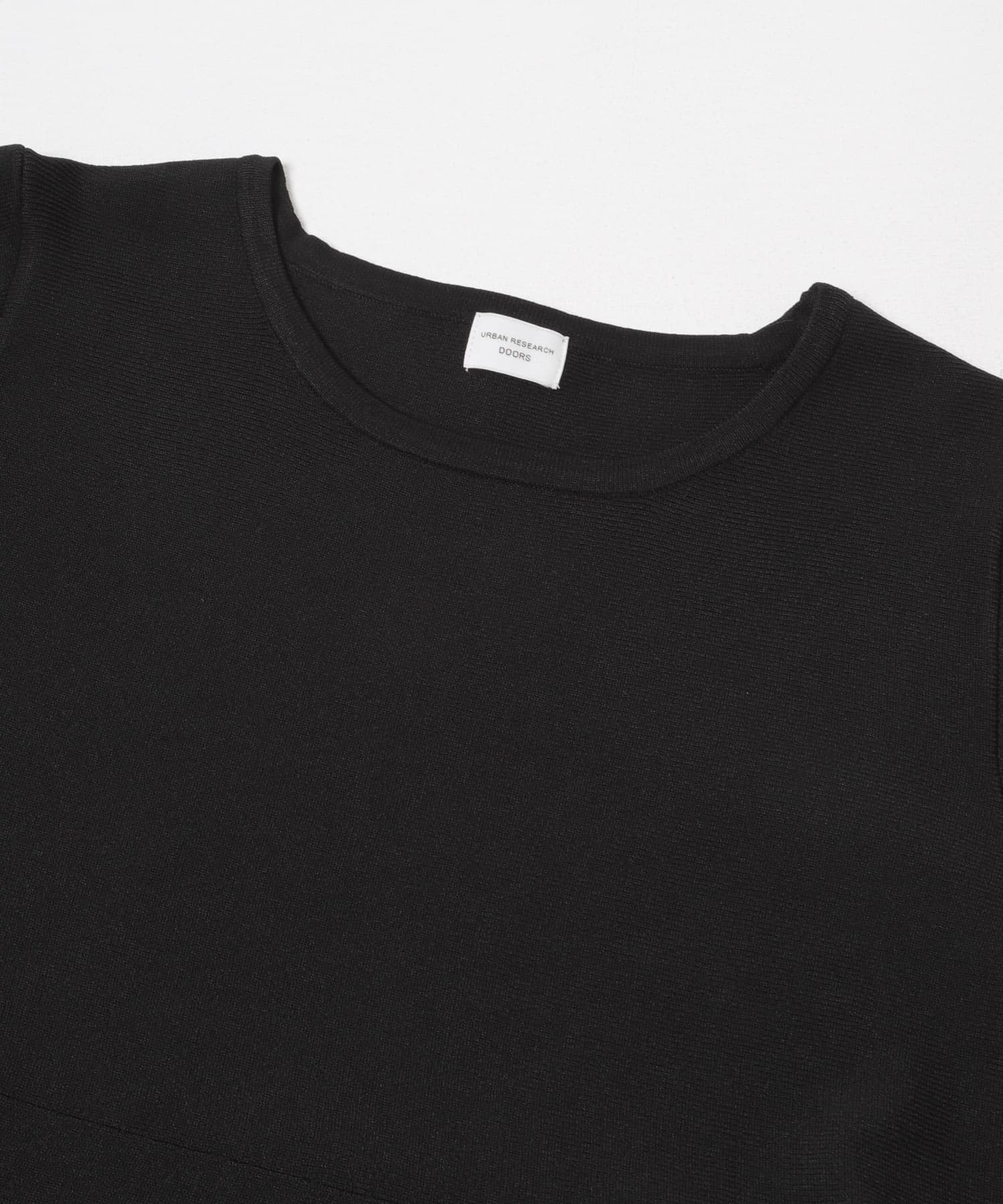 ペプラムKNIT BLACK Free