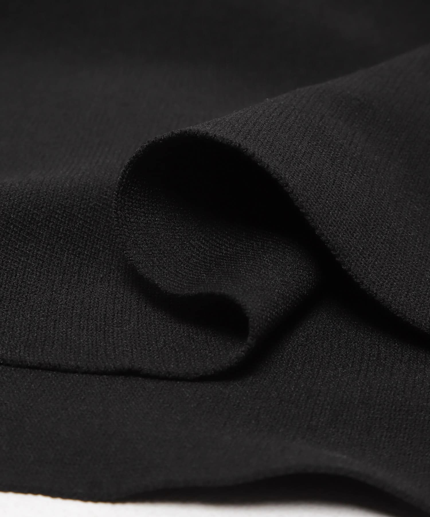 ペプラムKNIT BLACK Free