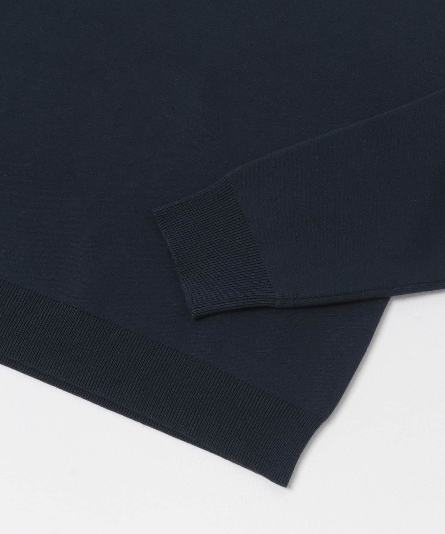 『UR TECH Renew Knit』Vネックプルオーバー NAVY Free