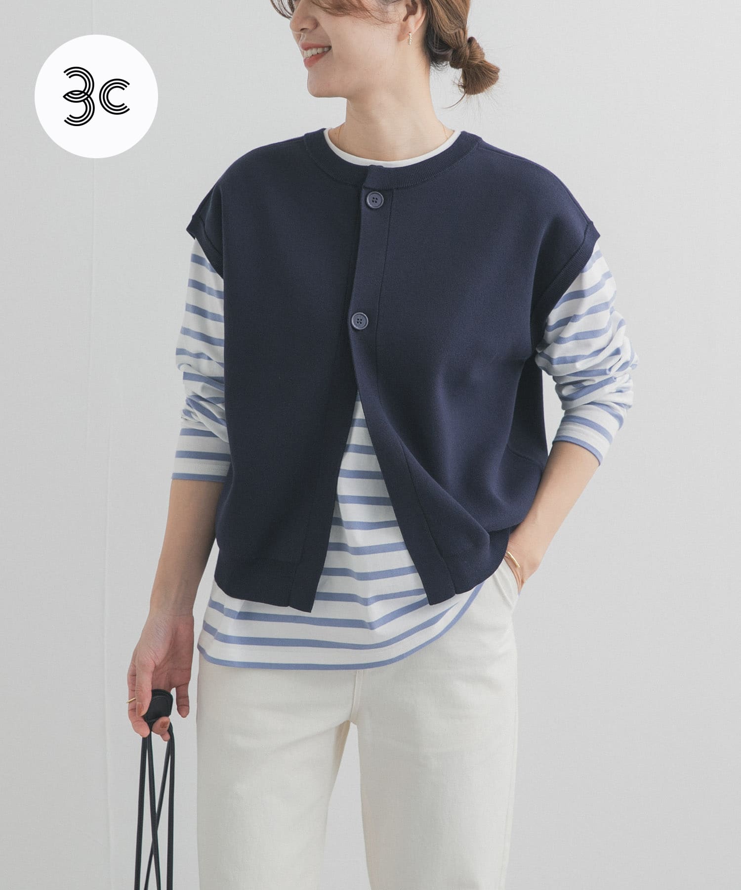 『UR TECH Renew Knit』2WAYベスト