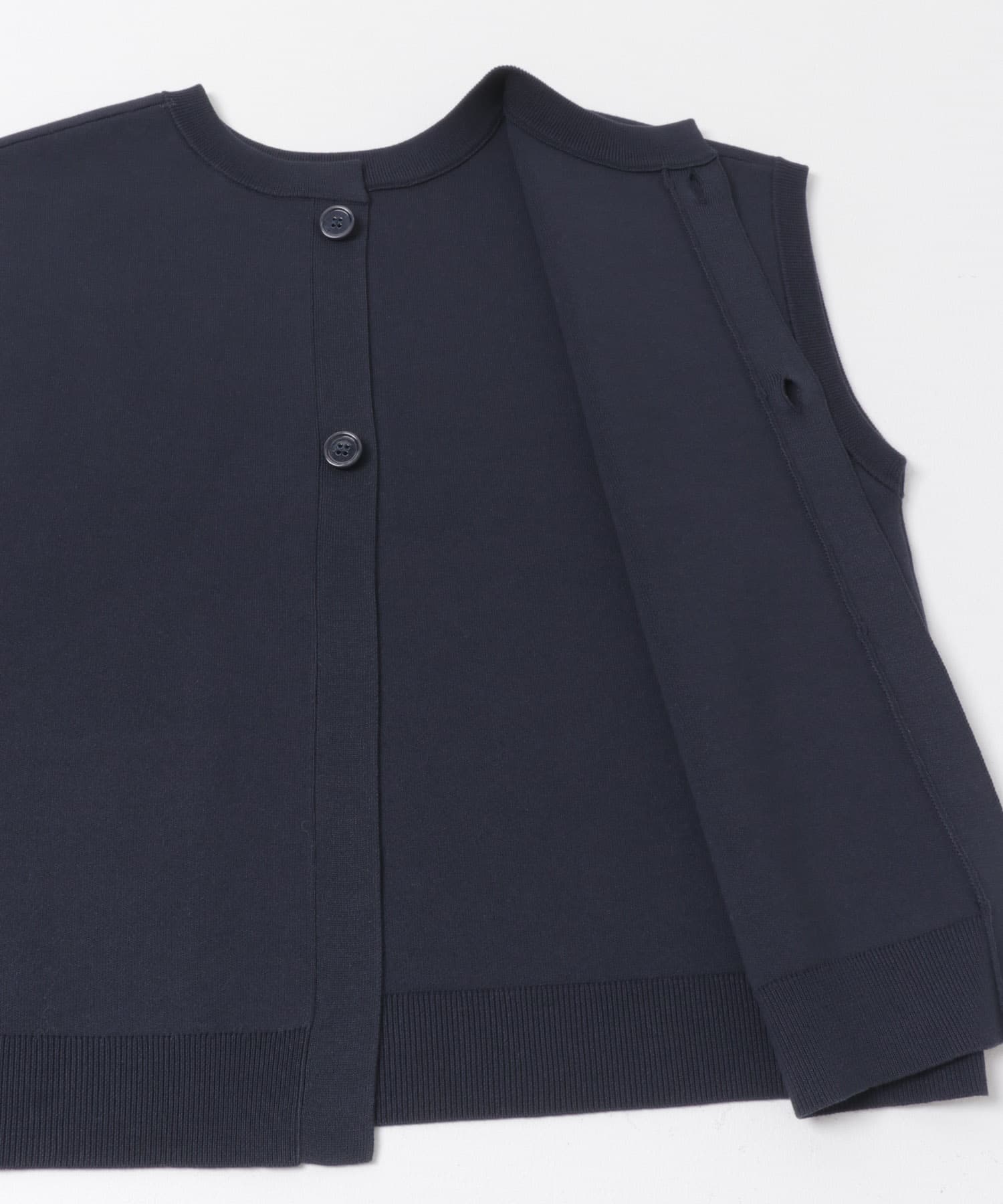 『UR TECH Renew Knit』2WAYベスト NAVY Free