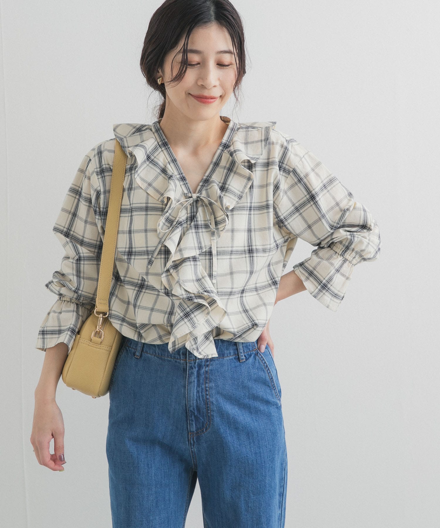 身長：162cm サイズ：Free