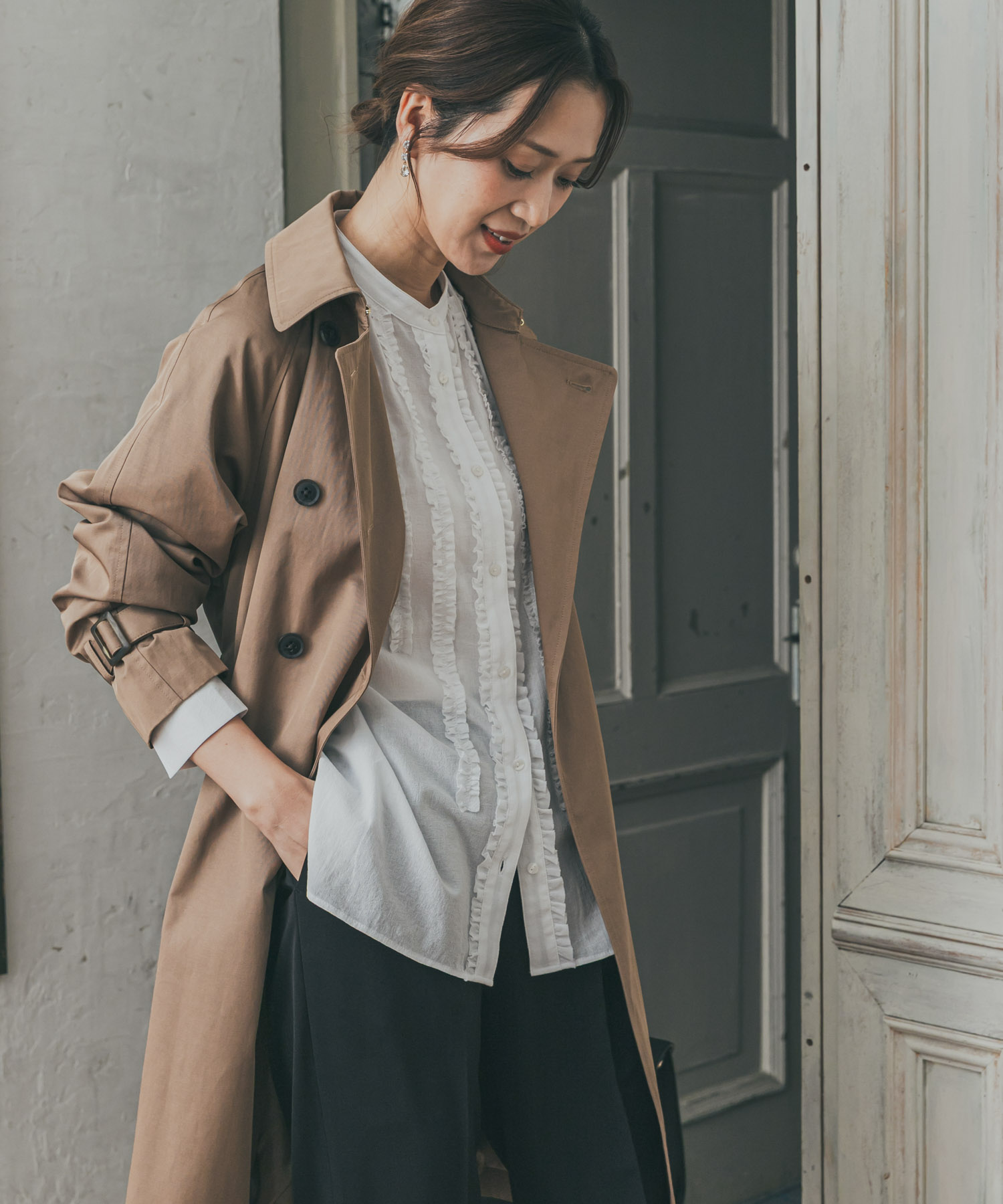 身長：168cm サイズ：Free