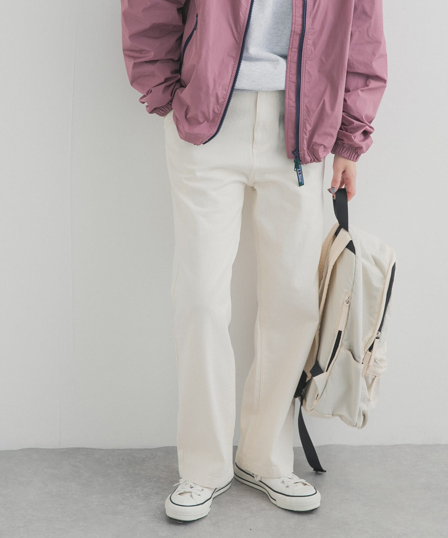 デニムワイドパンツ