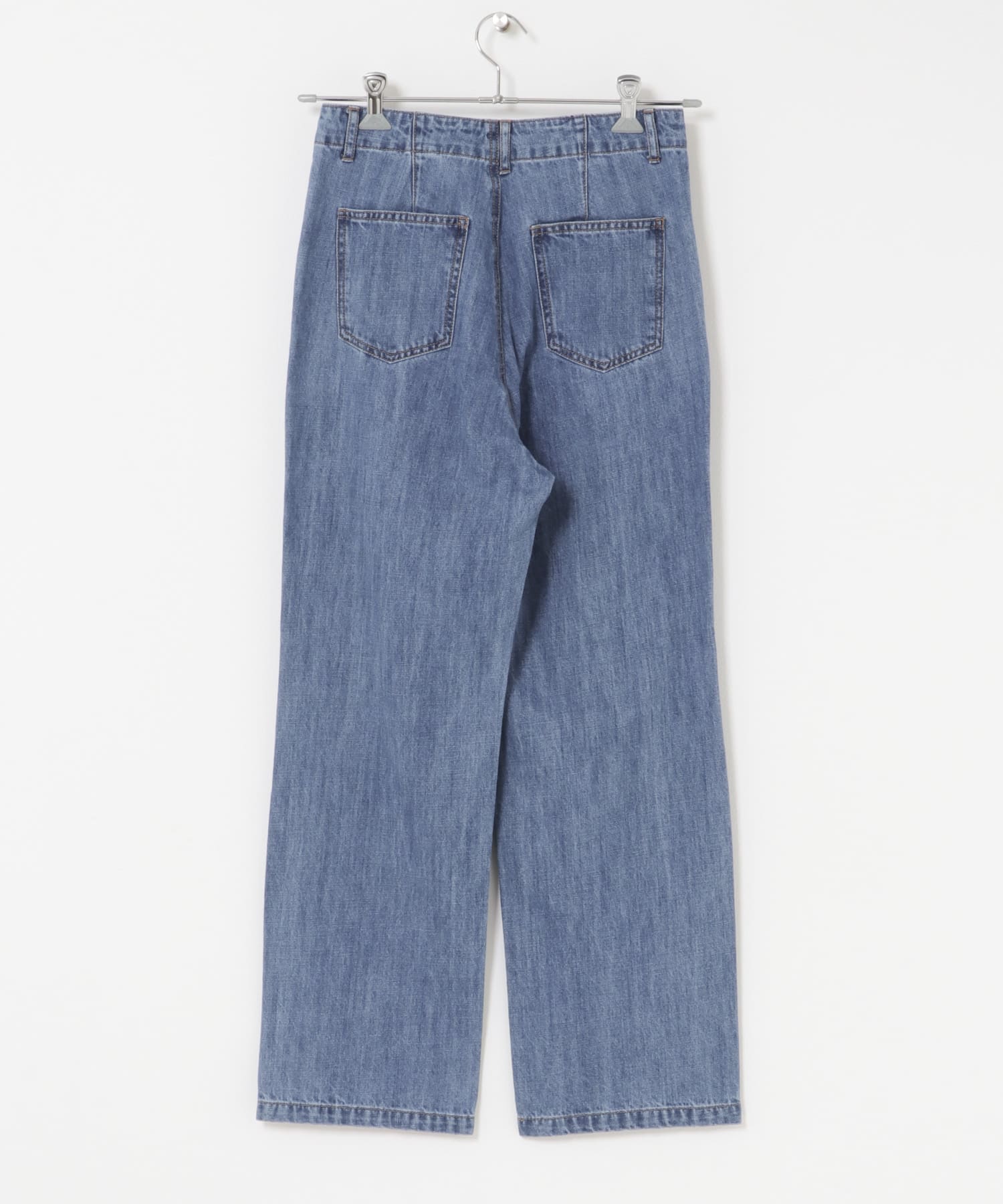 デニムワイドパンツ L.INDIGO S