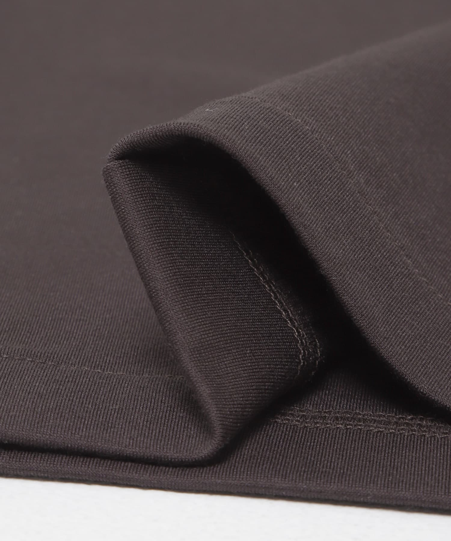 ウエストリボンカットカーブパンツ BROWN S