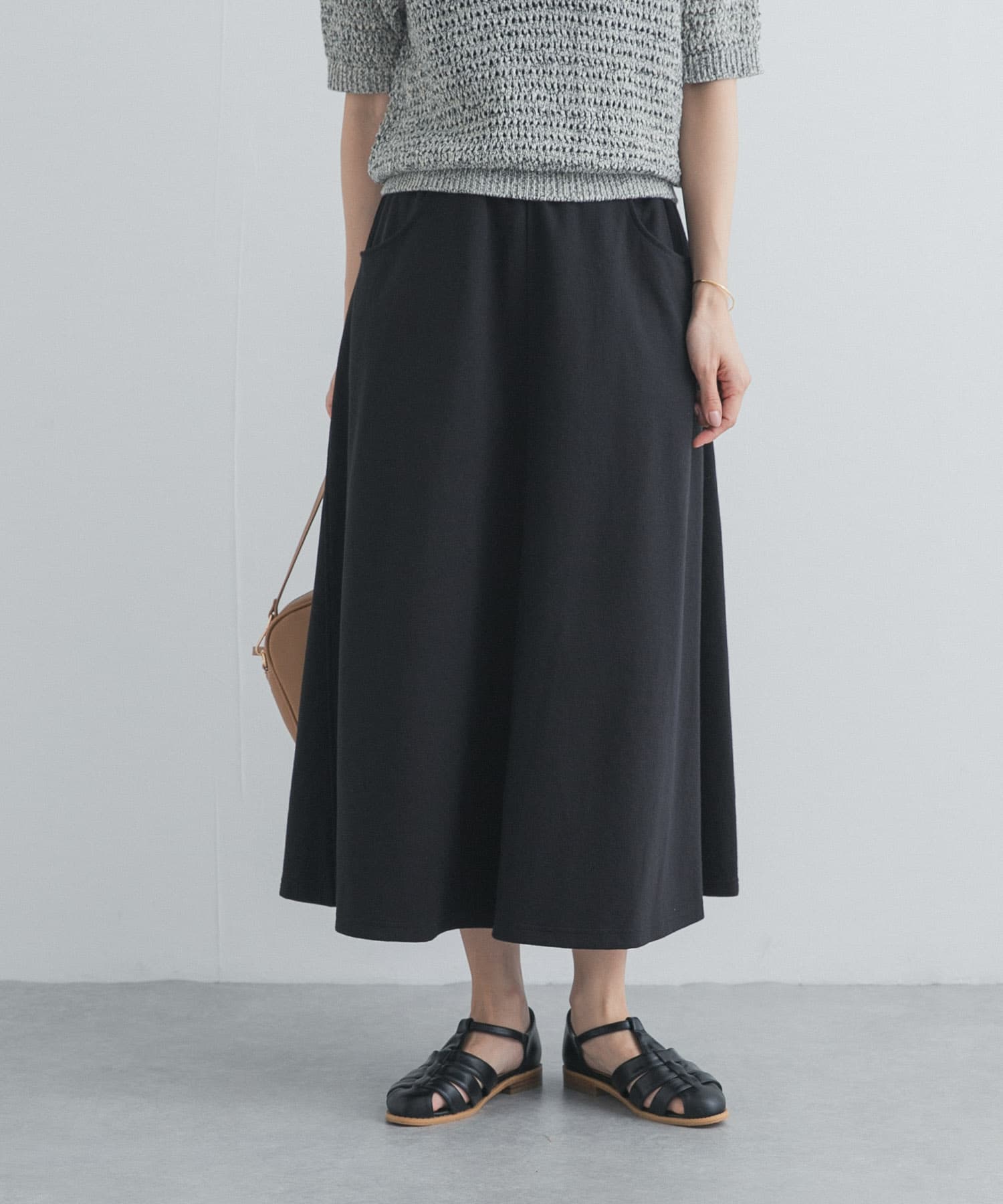 ライトダンボールニットスカート