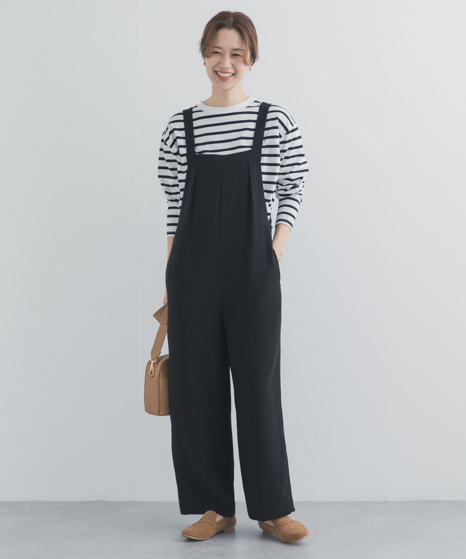 ジョーゼットタックサロペット