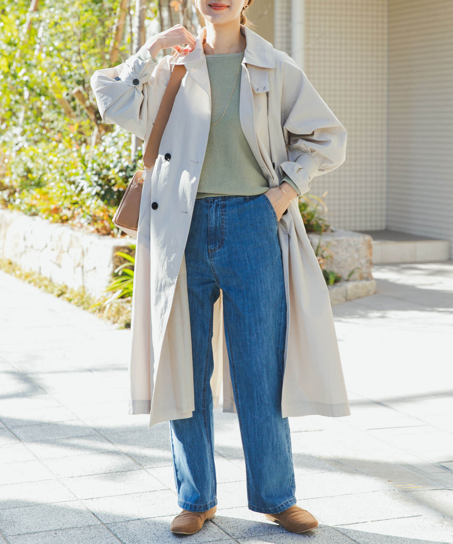 袖ボリュームスタンドコート(Free BEIGE): アウター｜URBAN RESEARCH