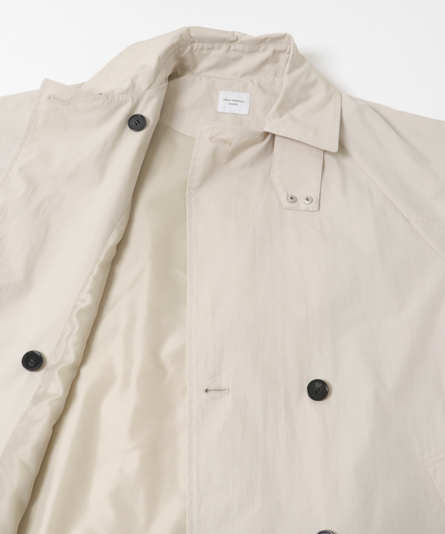 袖ボリュームスタンドコート L.BEIGE Free