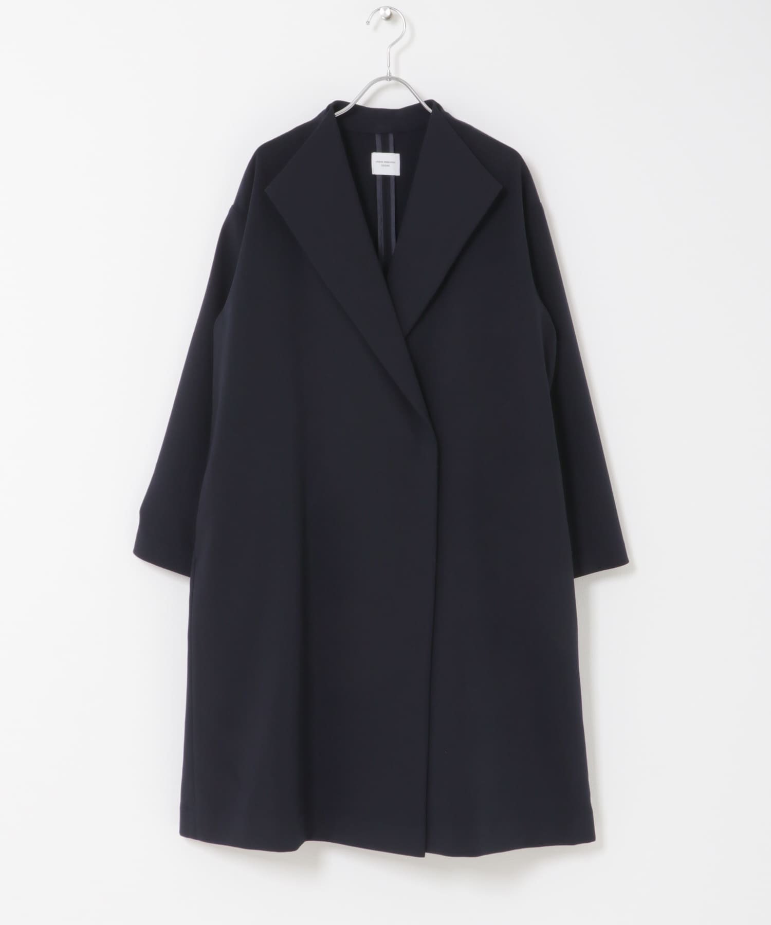 『WEB限定』ダブルクロスガウンコート NAVY Free