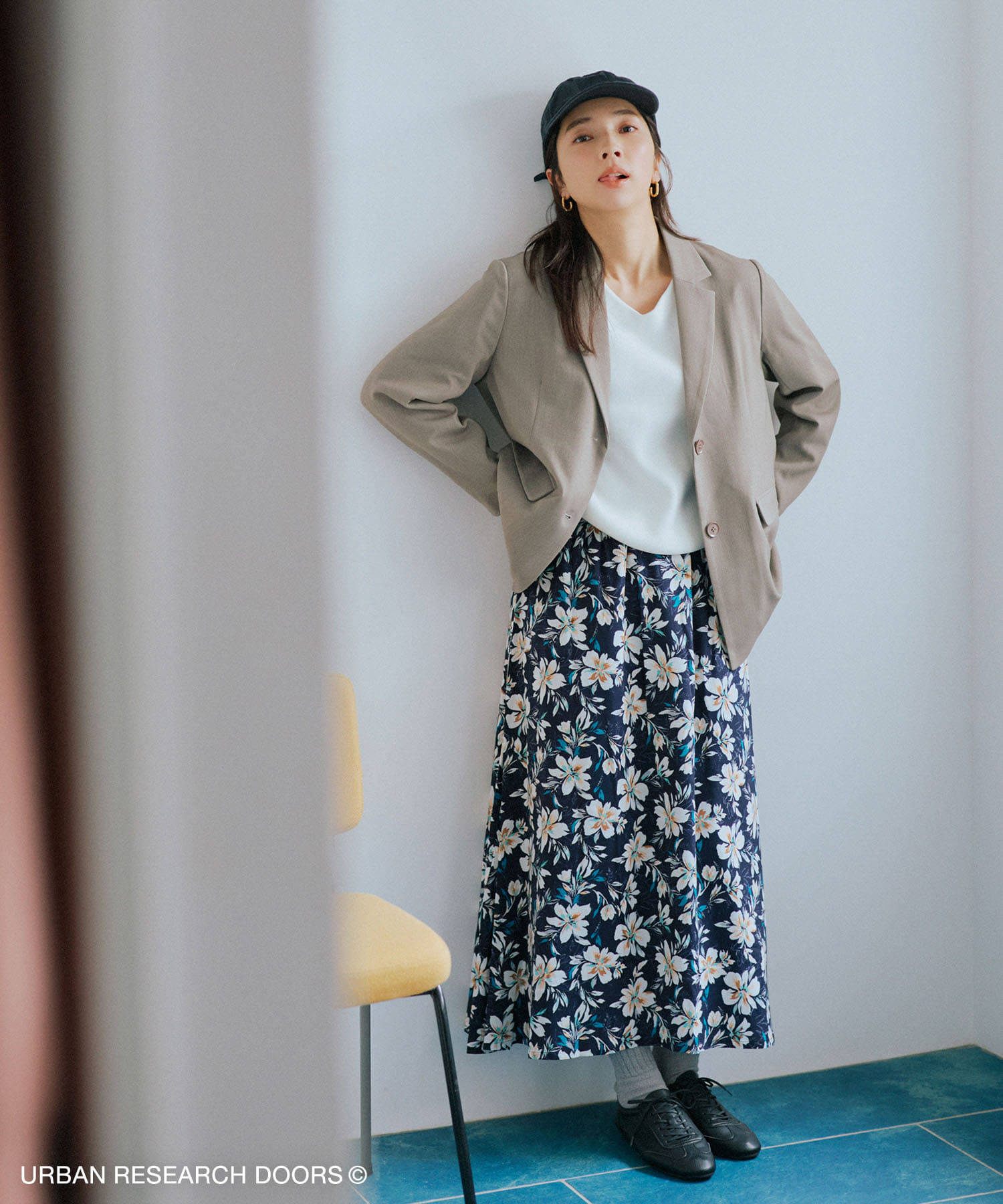 身長：164cm サイズ：Free