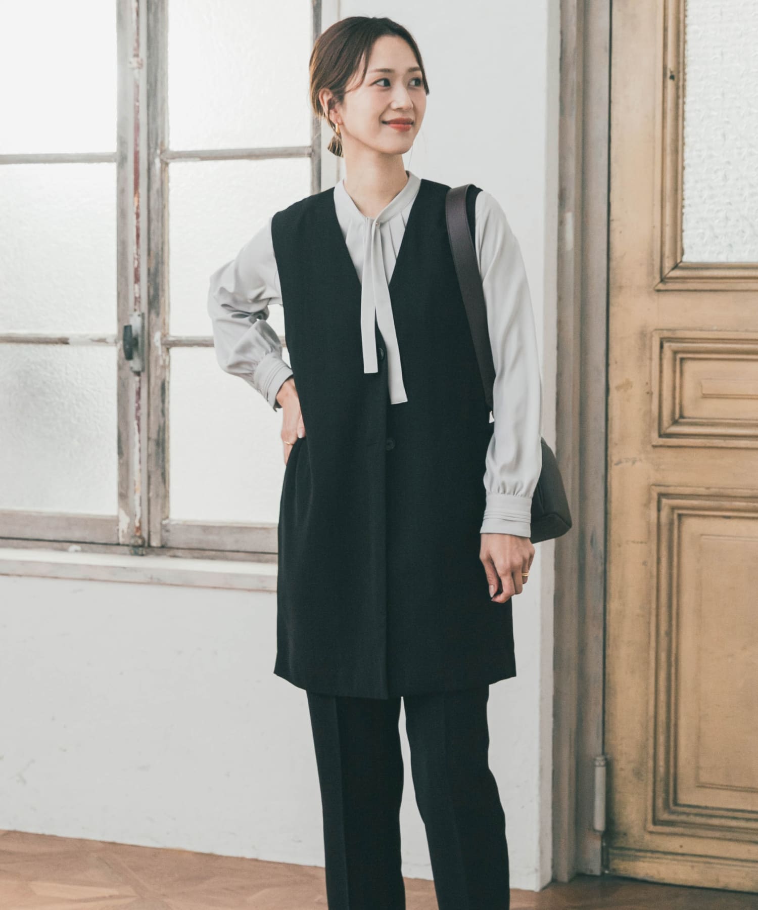 ロングジレベスト