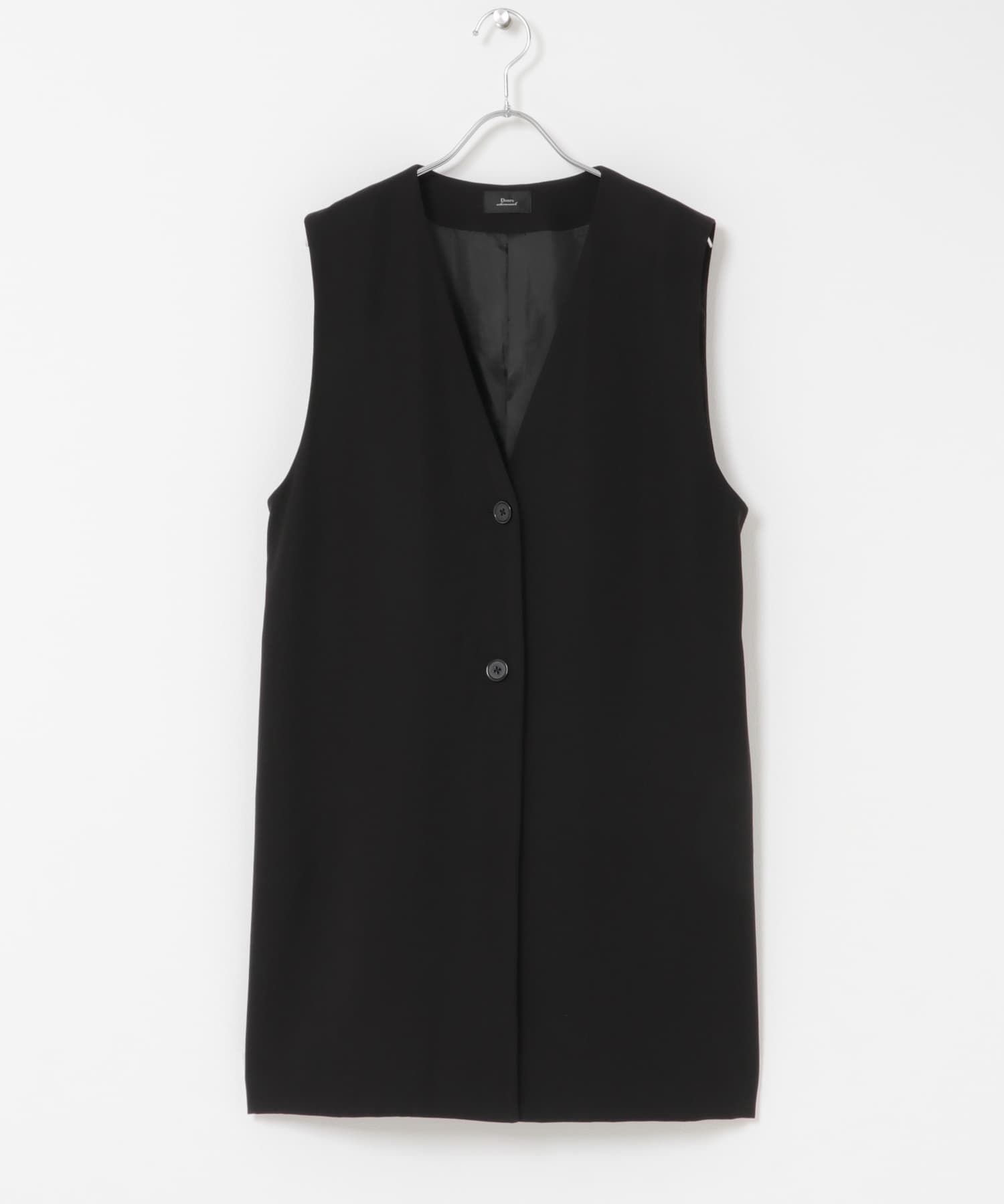 ロングジレベスト BLACK Free