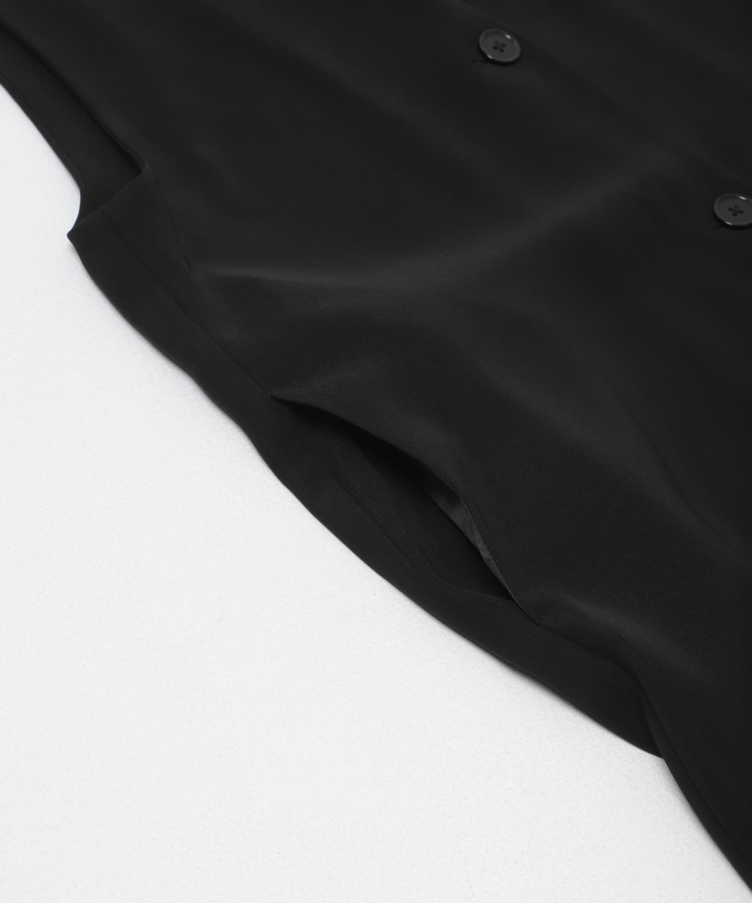 ロングジレベスト BLACK Free