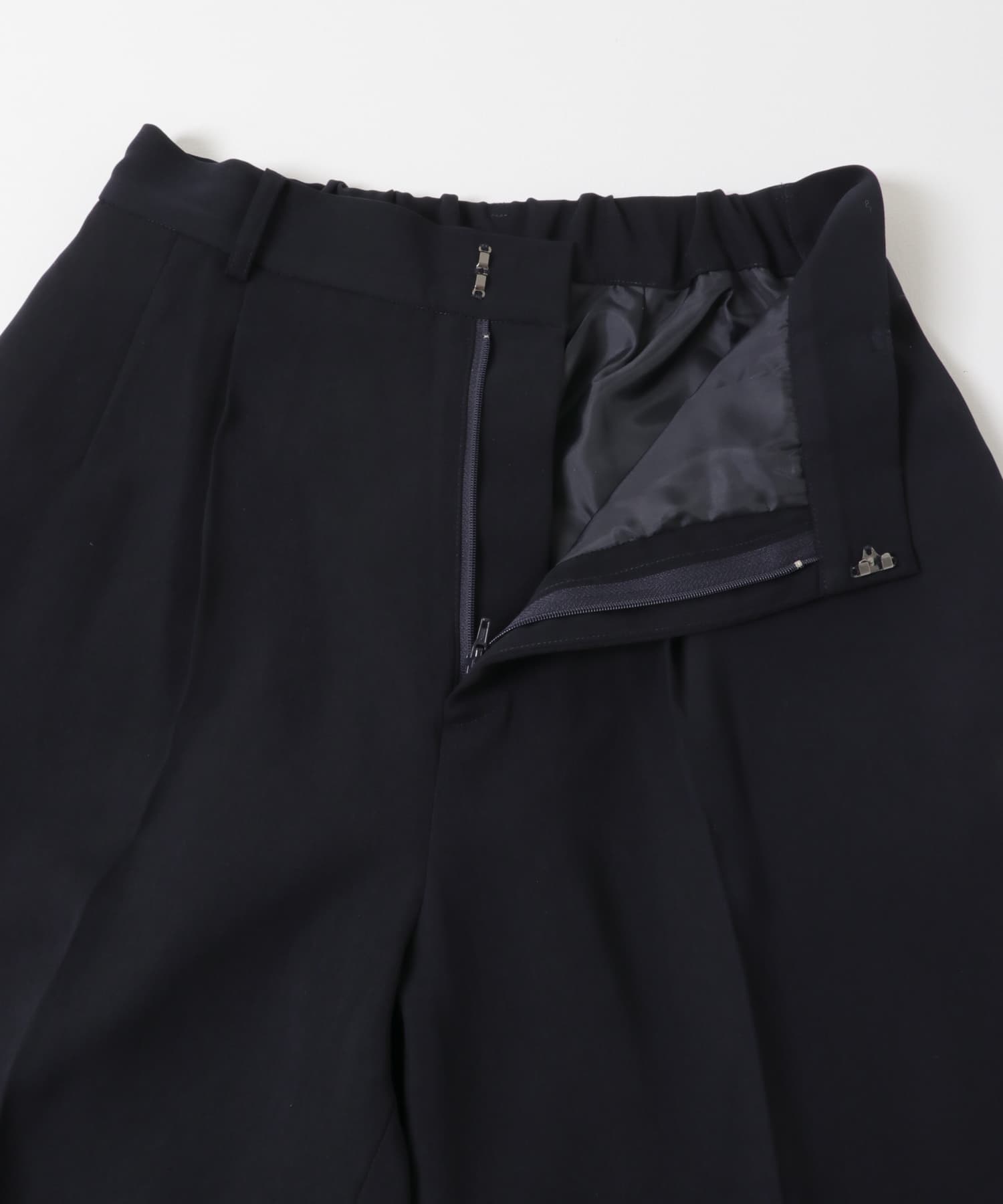 ドレステーパードパンツ NAVY S