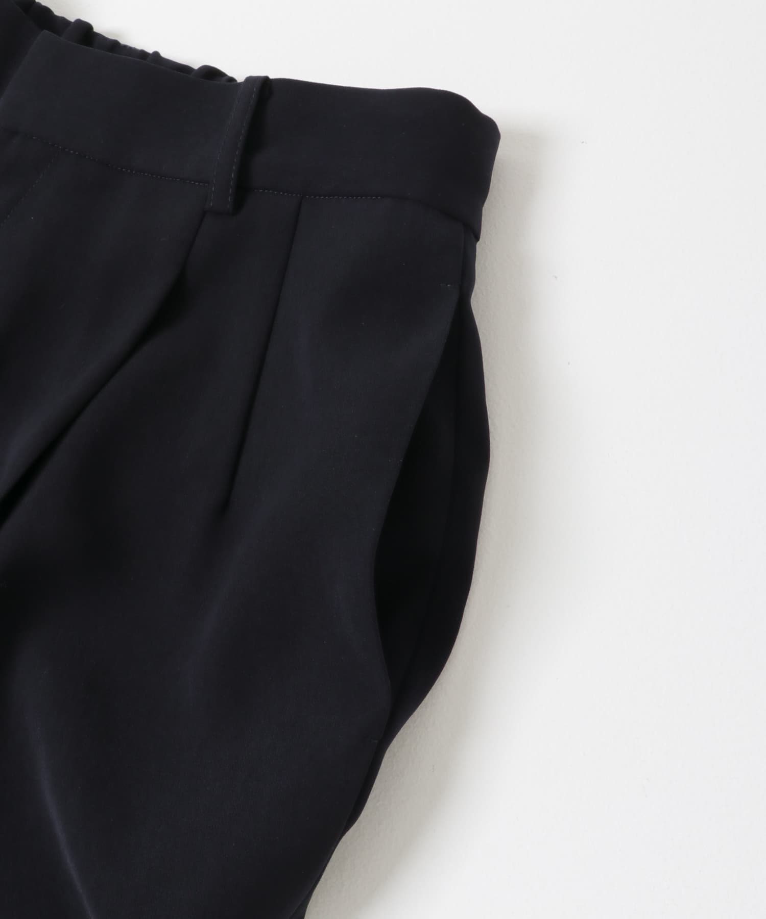 ドレステーパードパンツ NAVY S