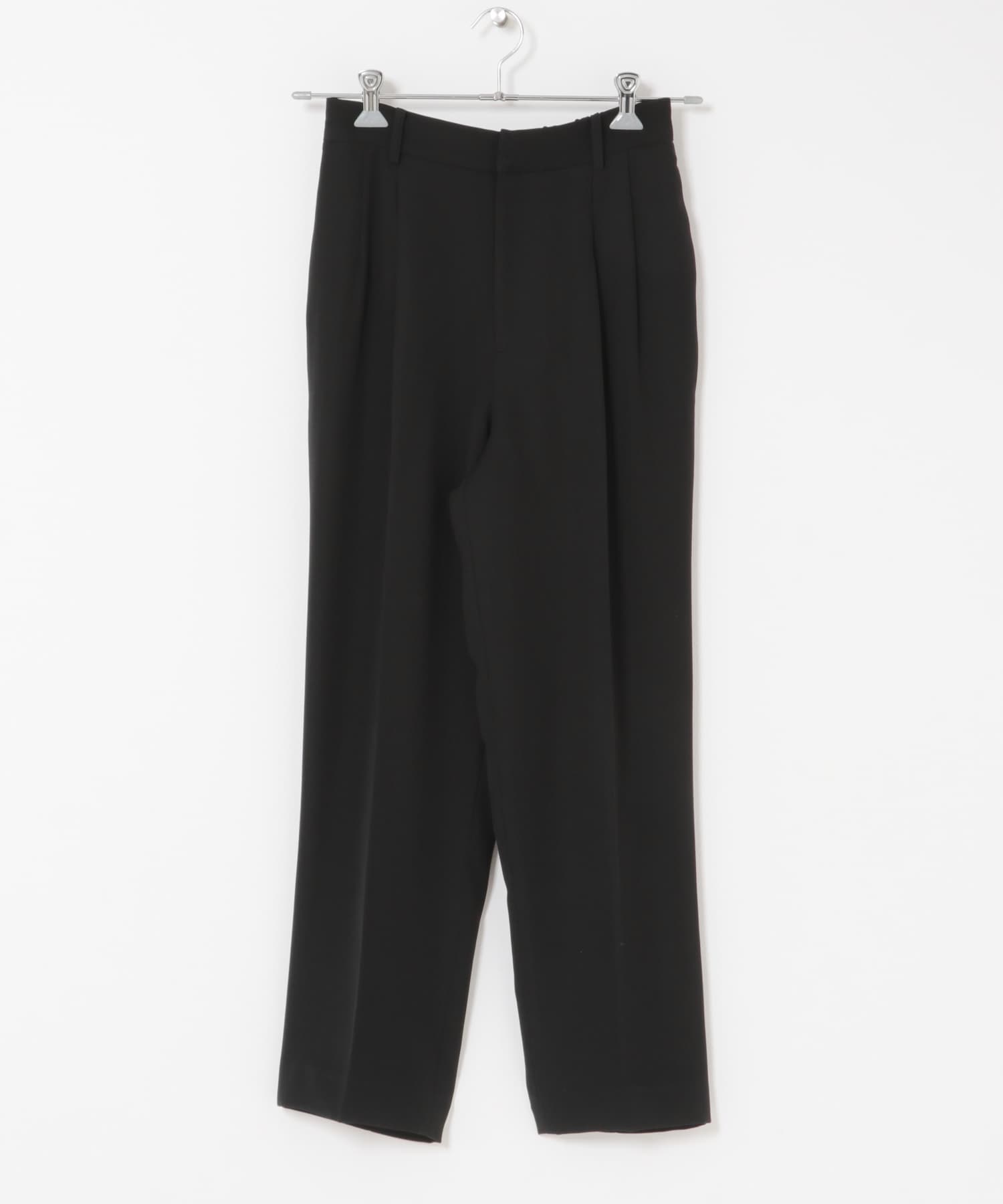 ドレステーパードパンツ BLACK S