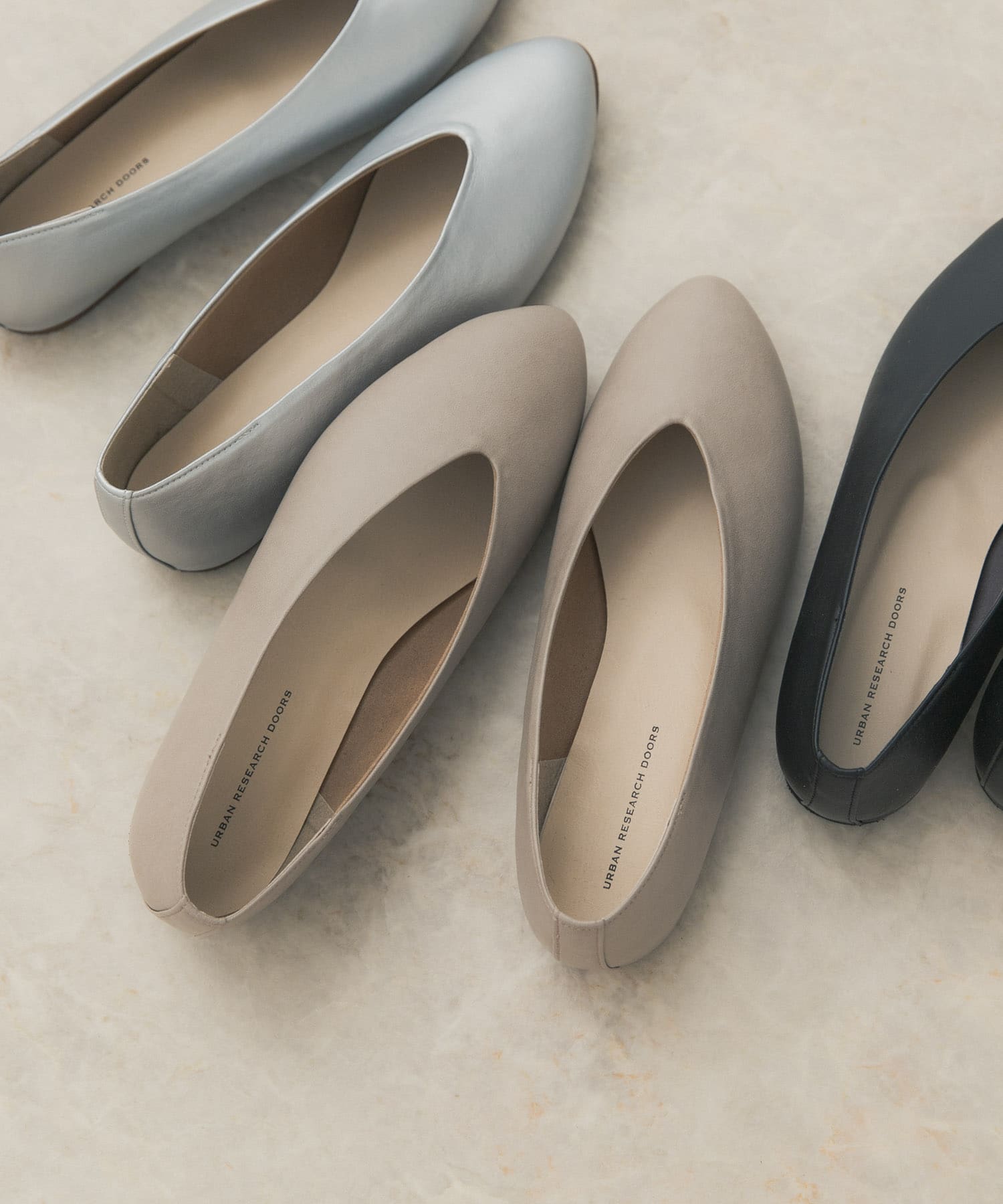 Vカットパンプス GREIGE 36