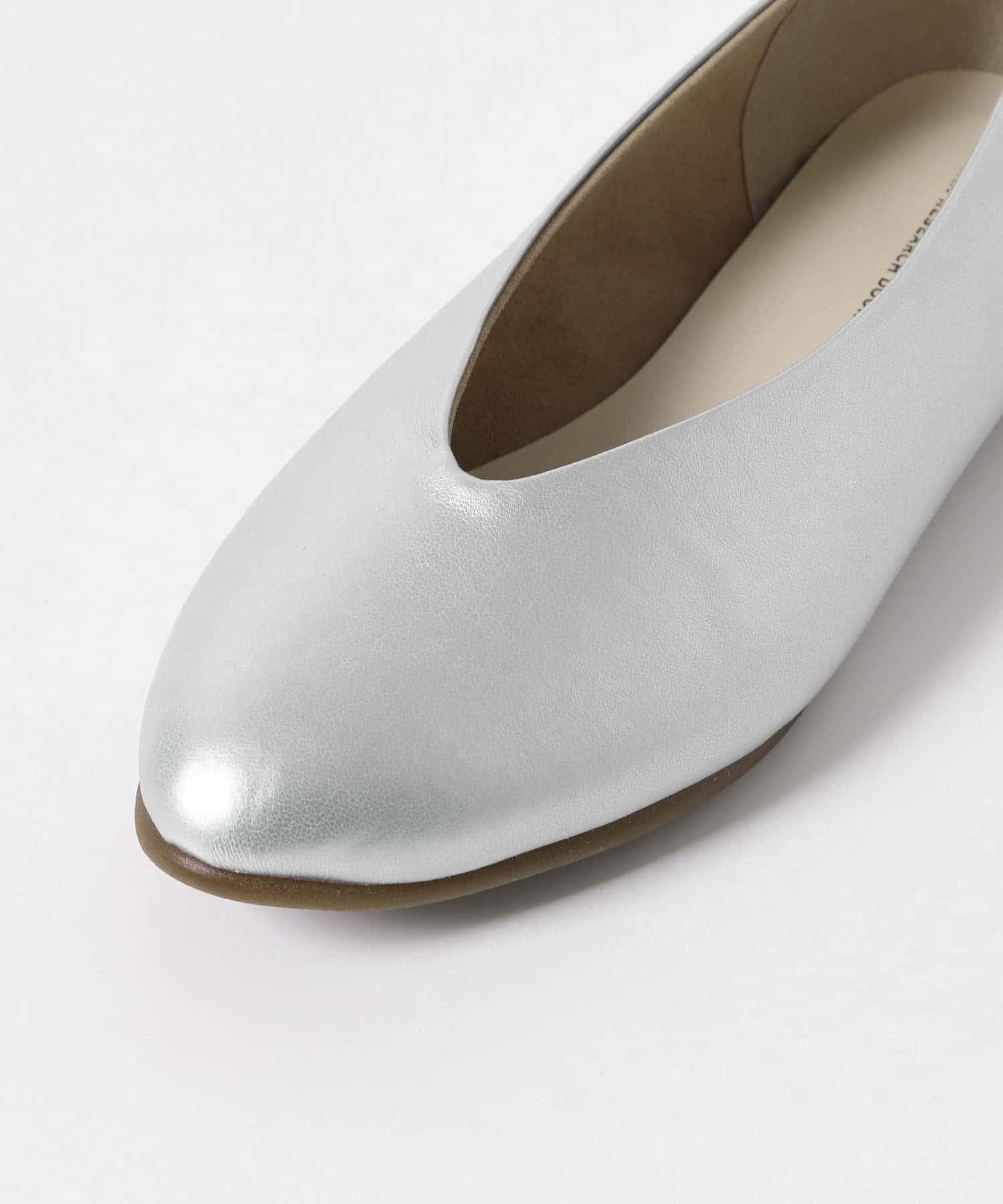 Vカットパンプス SILVER 36