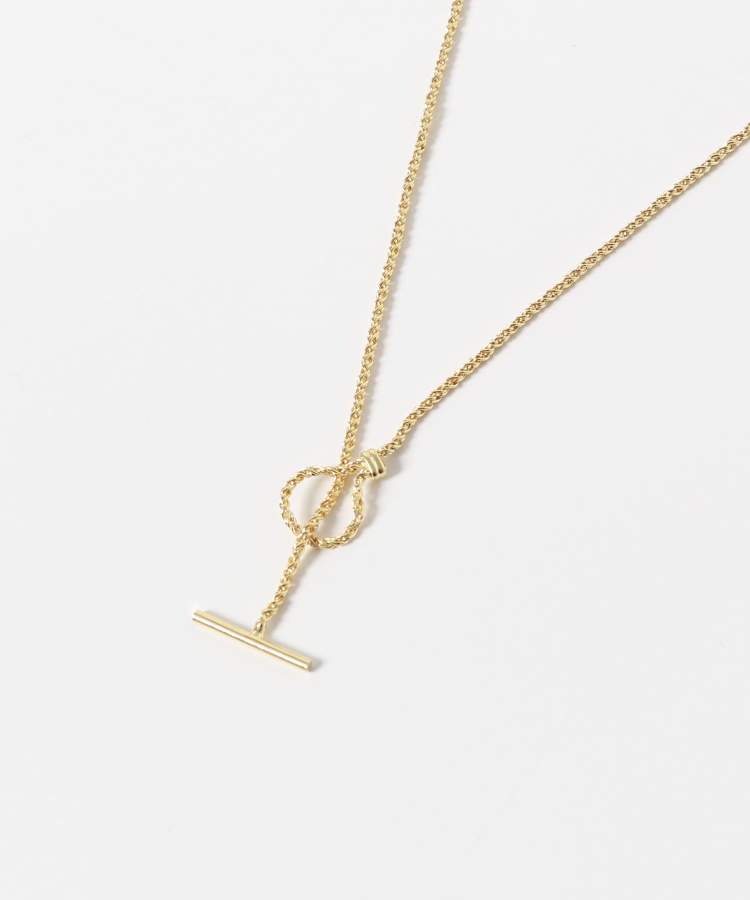 ワンチェーンYネックレス GOLD One