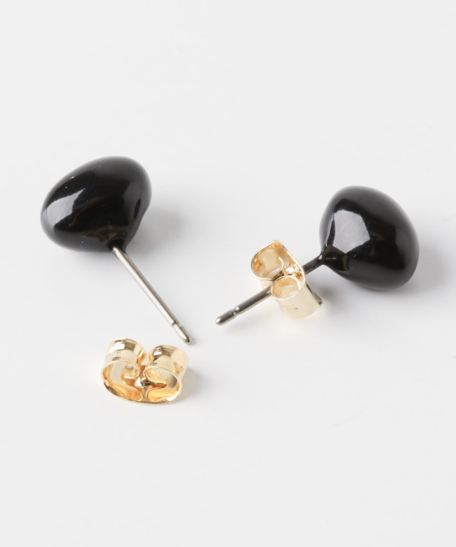 カラーオーブピアス BLACK One