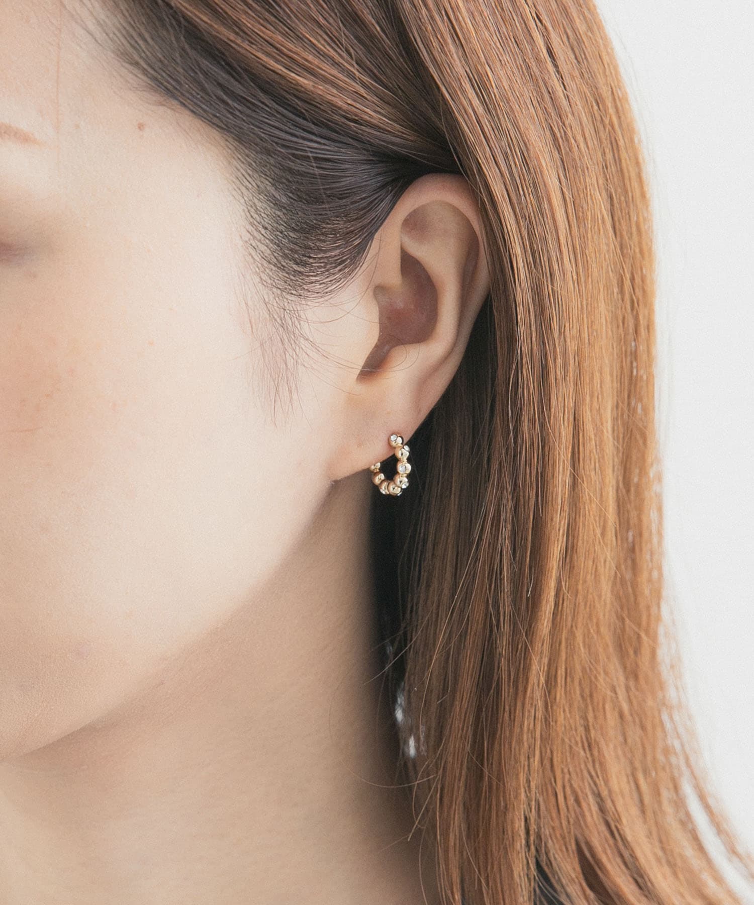 ボールフープピアス